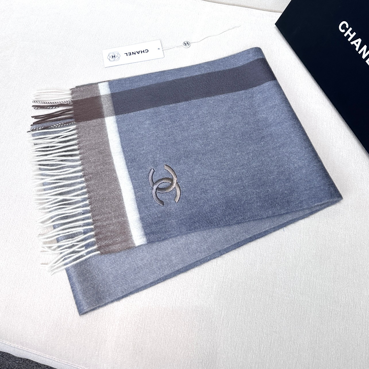 Cheap Chanel Scarf in 218135, $55 USD- [IB218135] - Replica Chanel Scarf