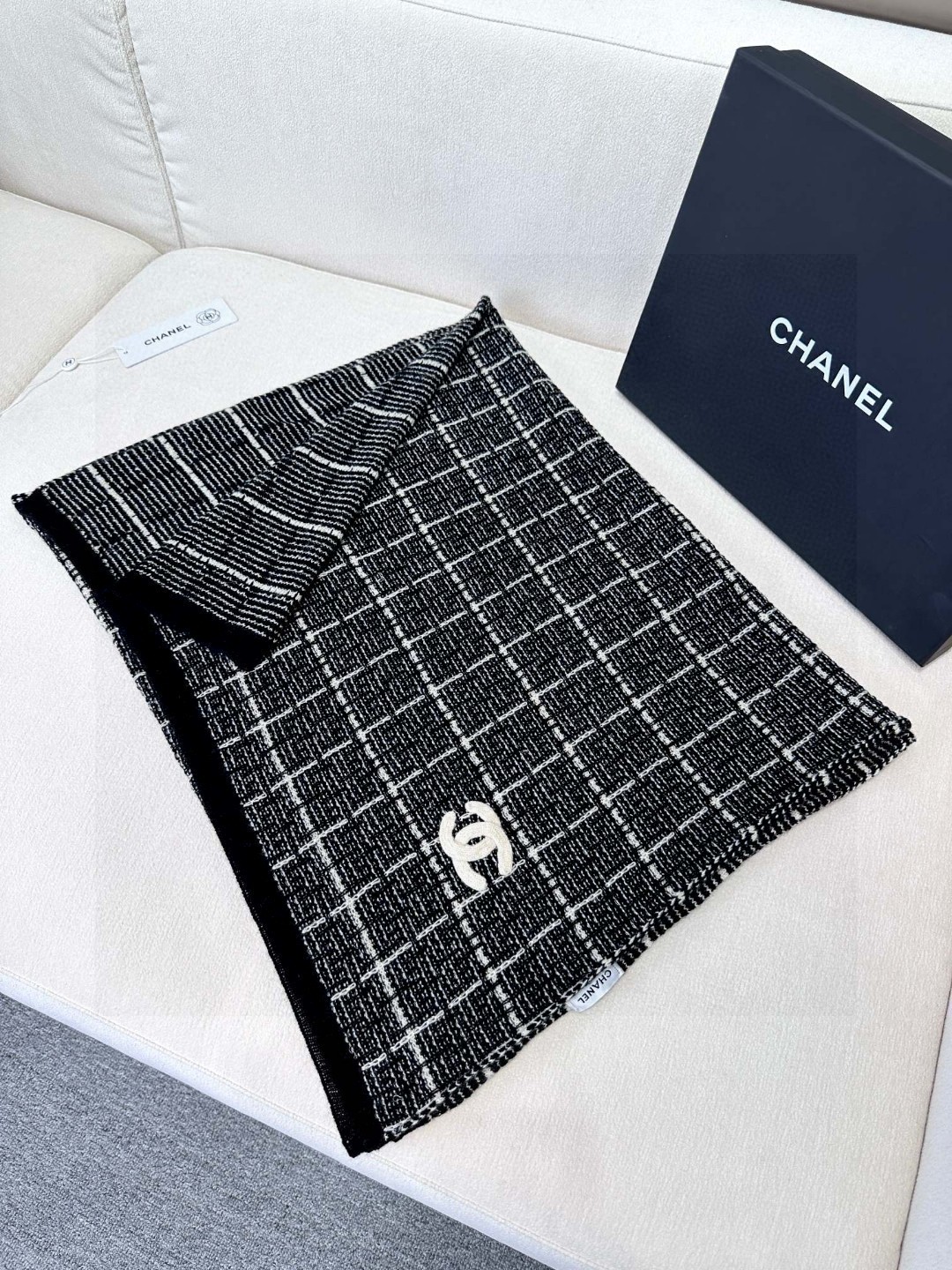 Cheap Chanel Scarf in 218138, $55 USD- [IB218138] - Replica Chanel Scarf