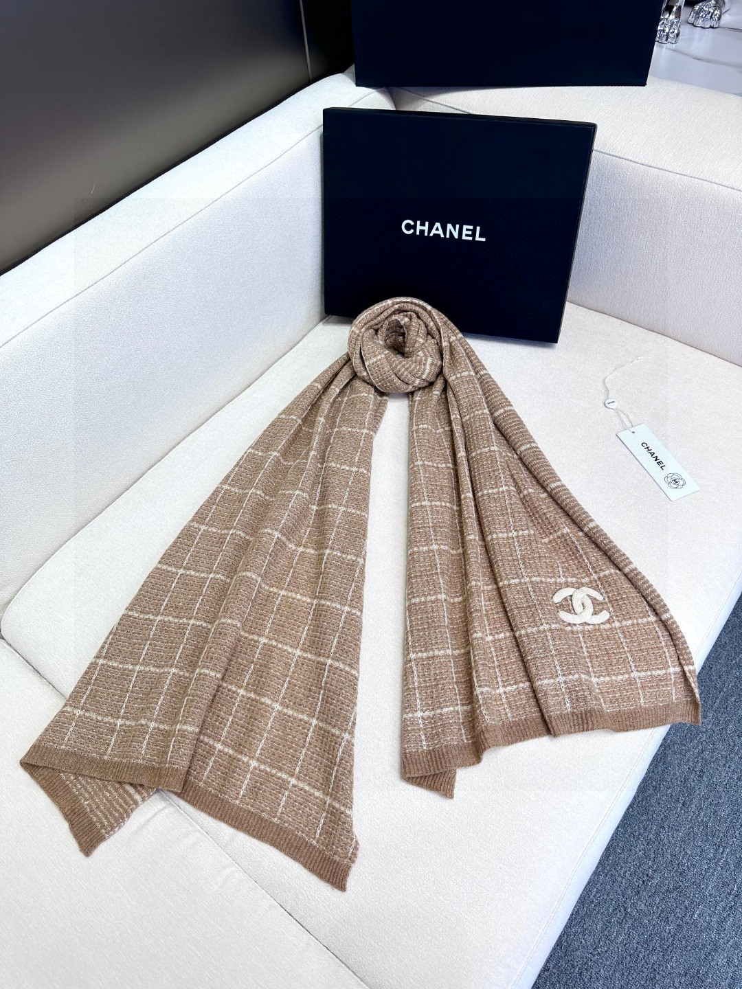 Cheap Chanel Scarf in 218139, $55 USD- [IB218139] - Replica Chanel Scarf