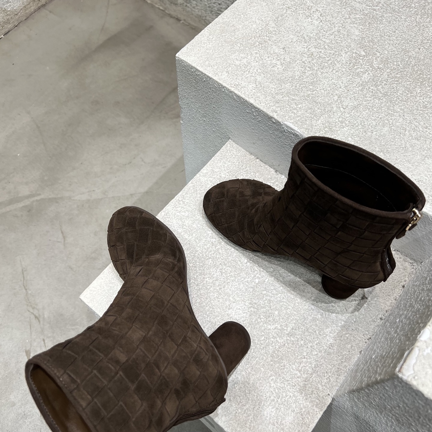 Cheap Bottega Veneta Boots For Women in 218152, $155 USD- [IB218152] - Replica Bottega Veneta Boots For Women