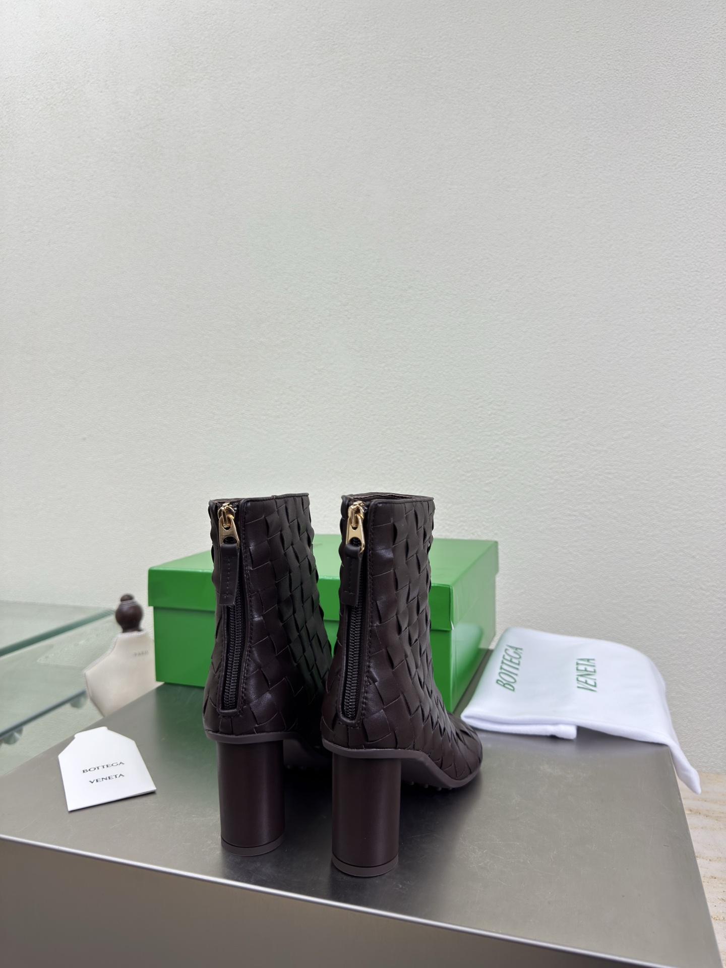 Cheap Bottega Veneta Boots For Women in 218153, $155 USD- [IB218153] - Replica Bottega Veneta Boots For Women