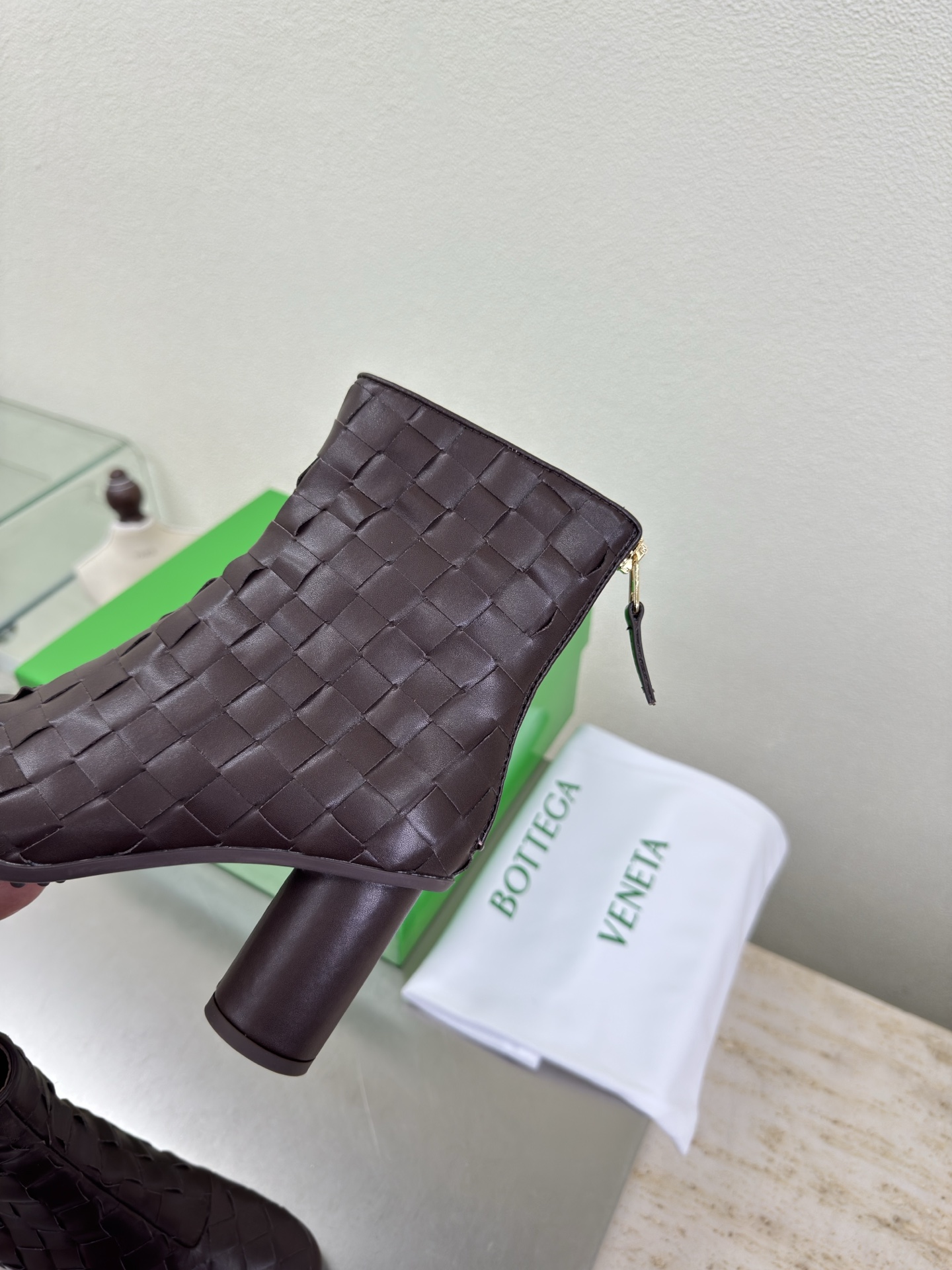 Cheap Bottega Veneta Boots For Women in 218153, $155 USD- [IB218153] - Replica Bottega Veneta Boots For Women