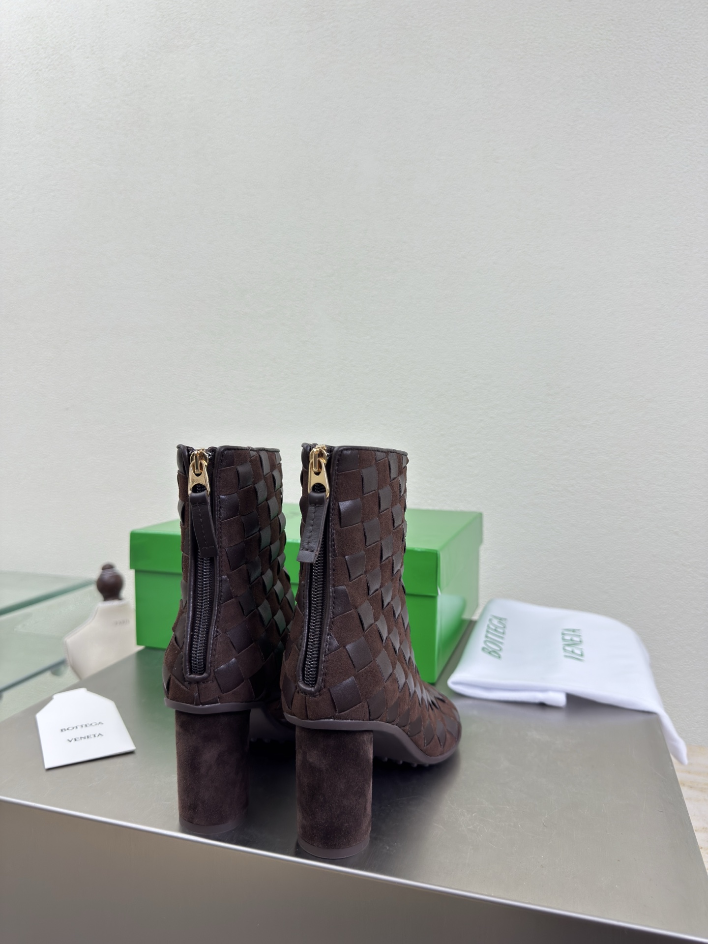 Cheap Bottega Veneta Boots For Women in 218159, $155 USD- [IB218159] - Replica Bottega Veneta Boots For Women