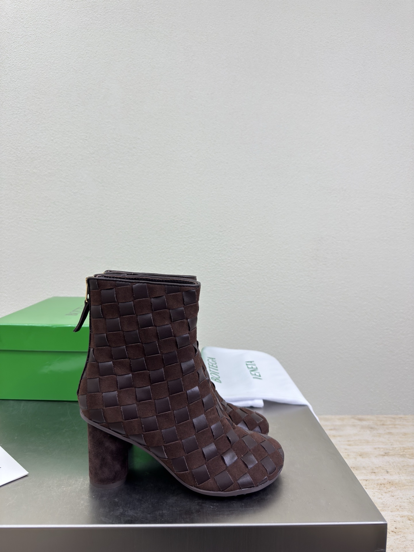 Cheap Bottega Veneta Boots For Women in 218159, $155 USD- [IB218159] - Replica Bottega Veneta Boots For Women