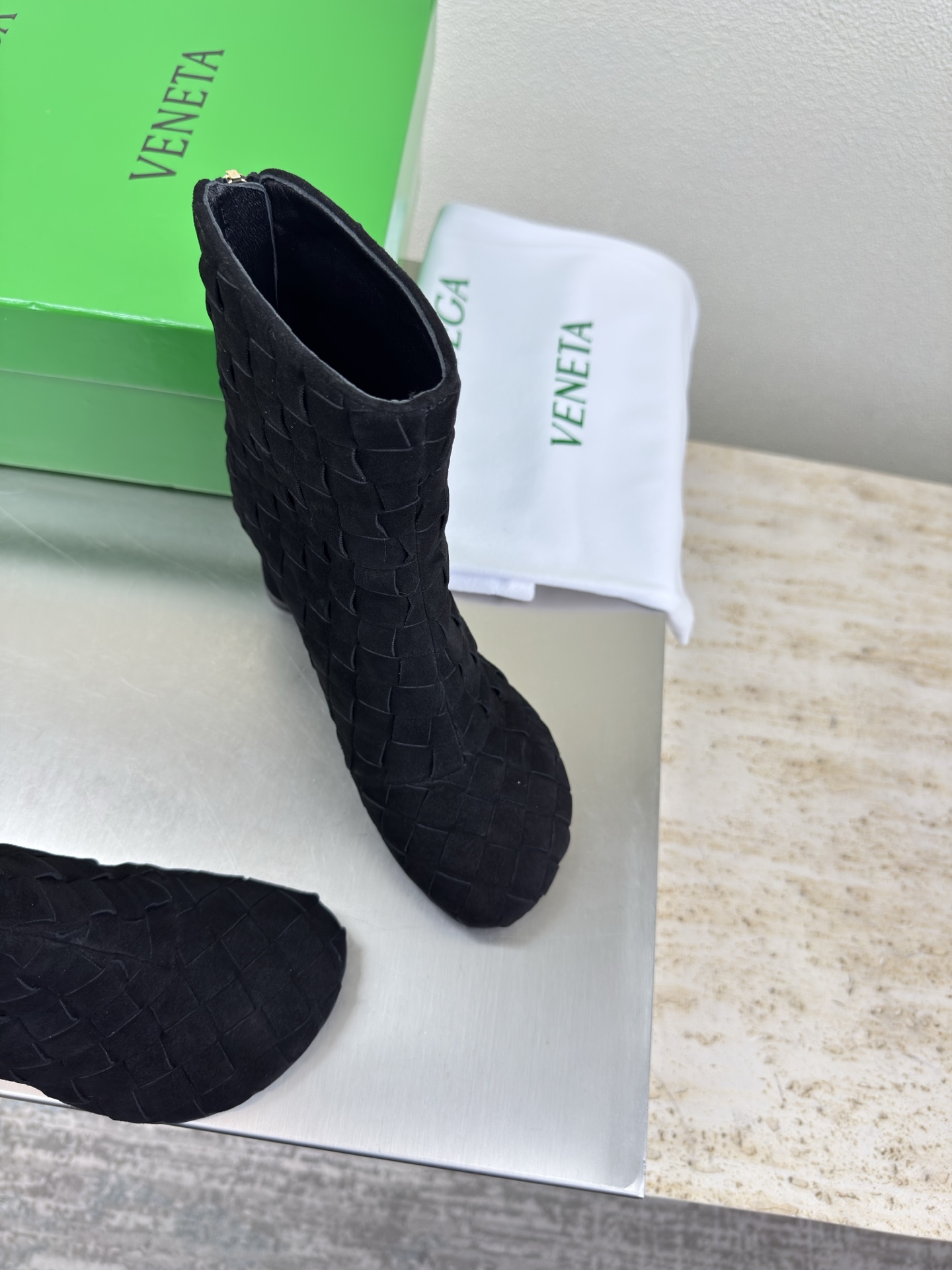 Cheap Bottega Veneta Boots For Women in 218161, $155 USD- [IB218161] - Replica Bottega Veneta Boots For Women