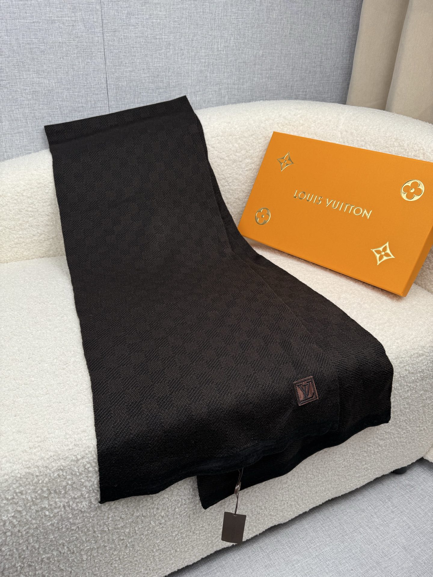 Cheap Louis Vuitton Scarf for Men in 218174, $55 USD- [IB218174] - Replica Louis Vuitton Scarf for Men