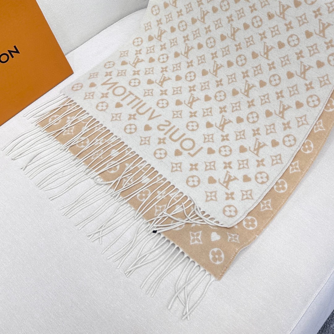 Cheap Louis Vuitton Cashmere Scarf in 218201, $55 USD- [IB218201] - Replica Louis Vuitton Cashmere Scarf