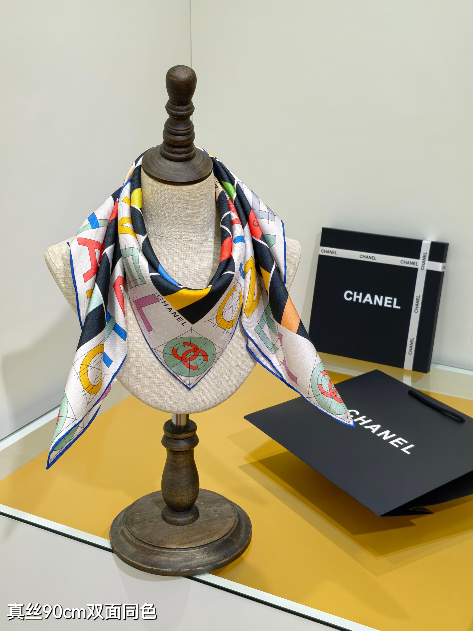 Cheap Chanel Scarf in 218281, $55 USD- [IB218281] - Replica Chanel Scarf