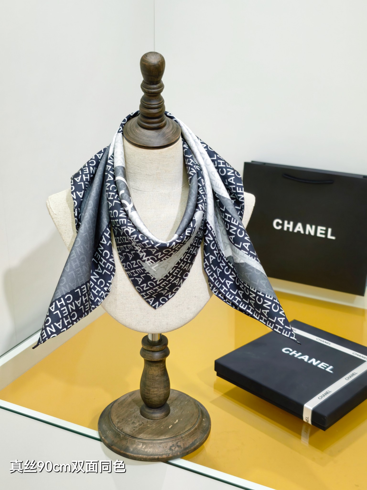 Cheap Chanel Scarf in 218284, $55 USD- [IB218284] - Replica Chanel Scarf