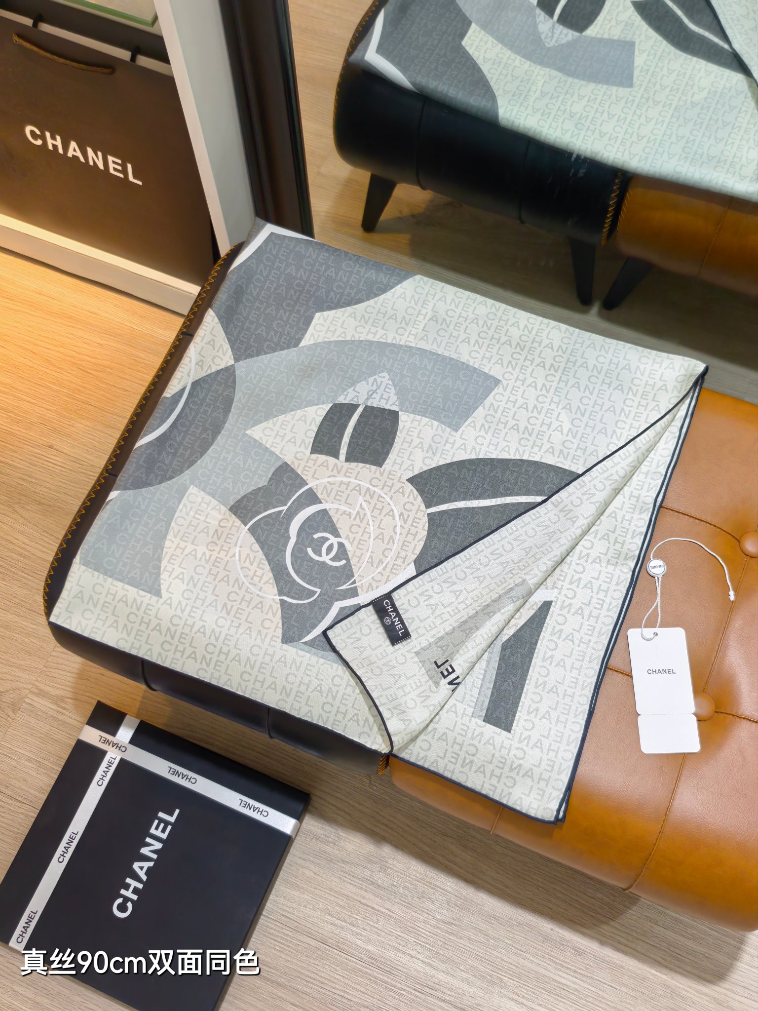Cheap Chanel Scarf in 218286, $55 USD- [IB218286] - Replica Chanel Scarf