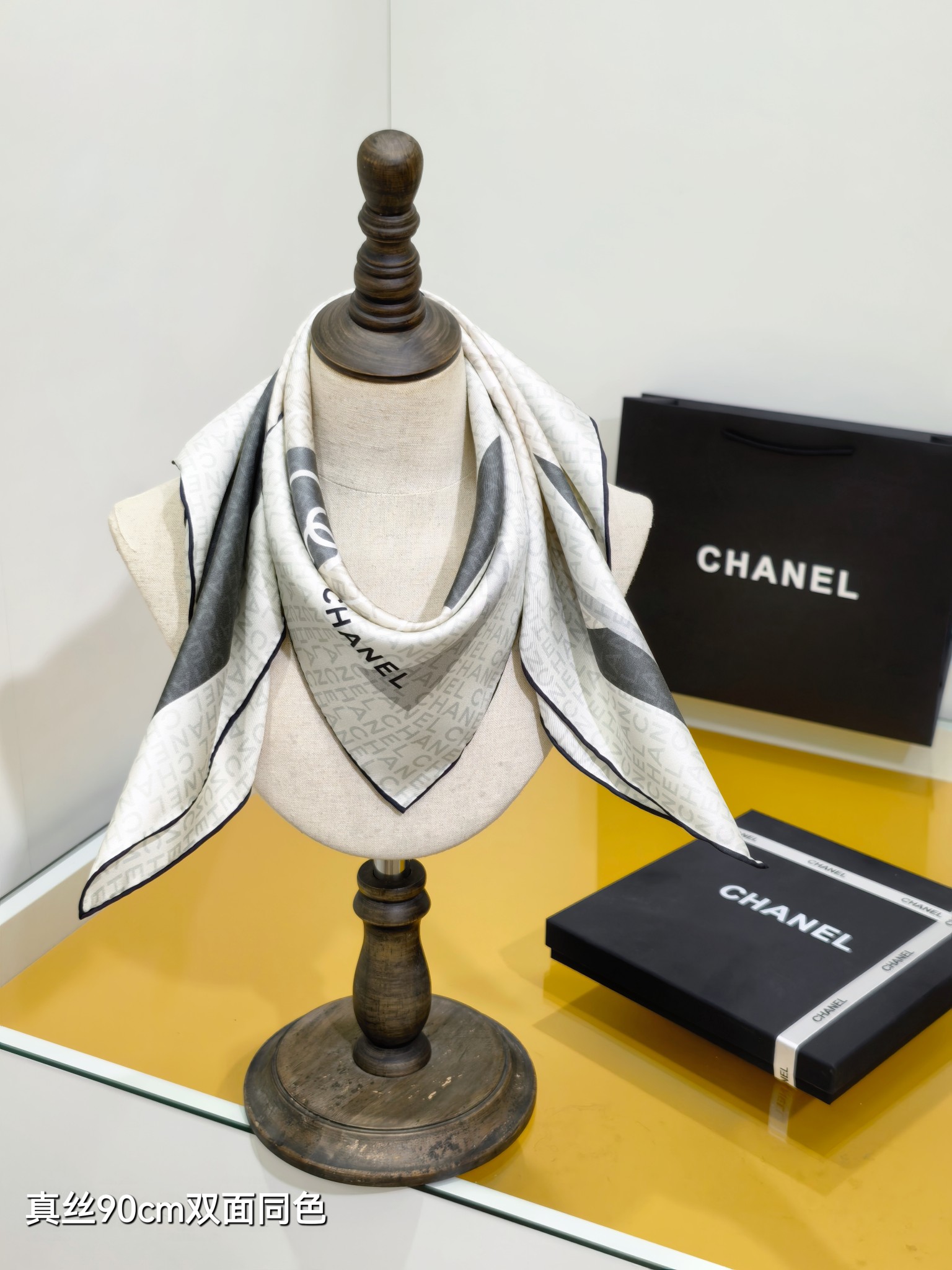 Cheap Chanel Scarf in 218286, $55 USD- [IB218286] - Replica Chanel Scarf