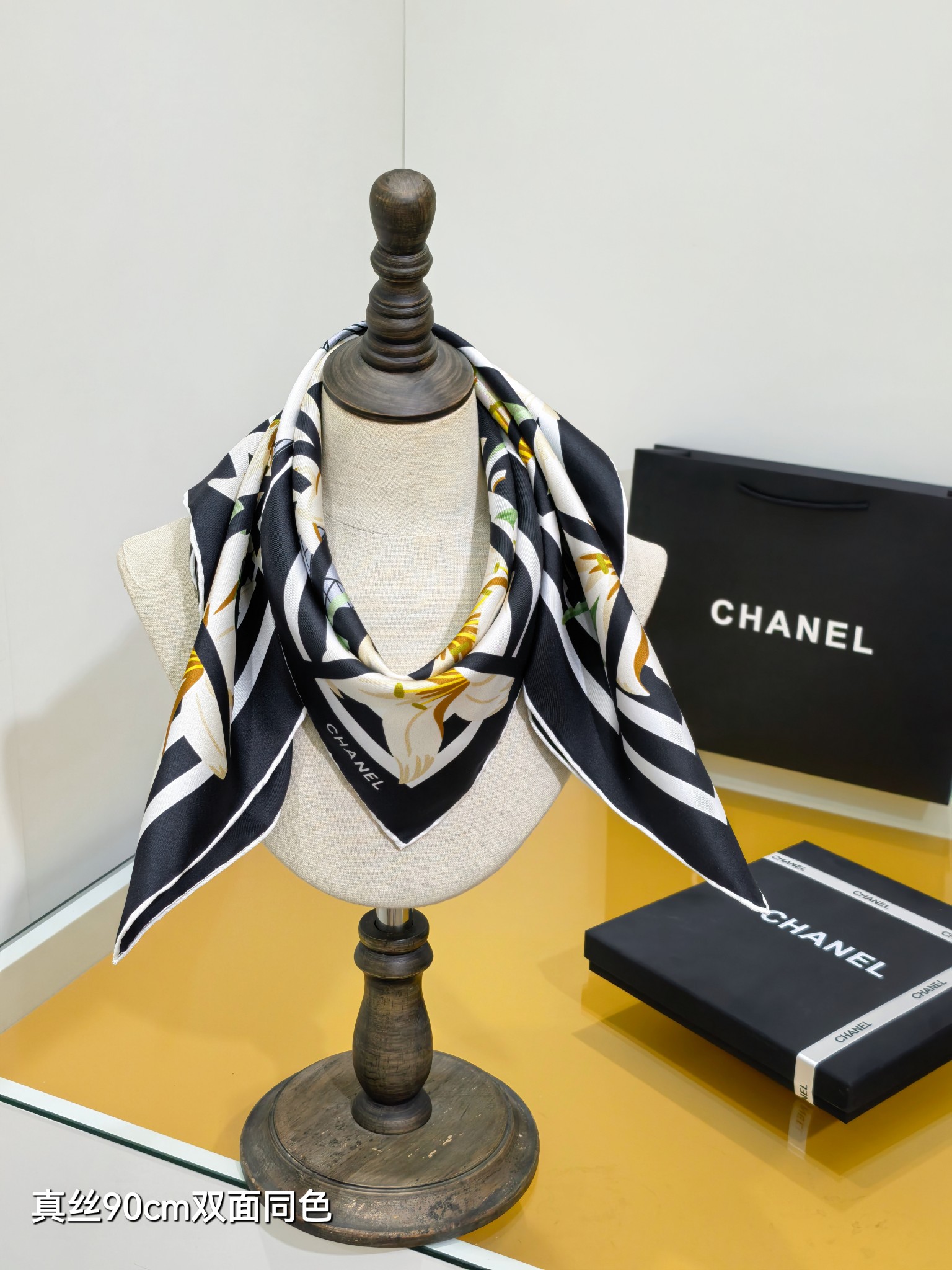Cheap Chanel Scarf in 218287, $55 USD- [IB218287] - Replica Chanel Scarf