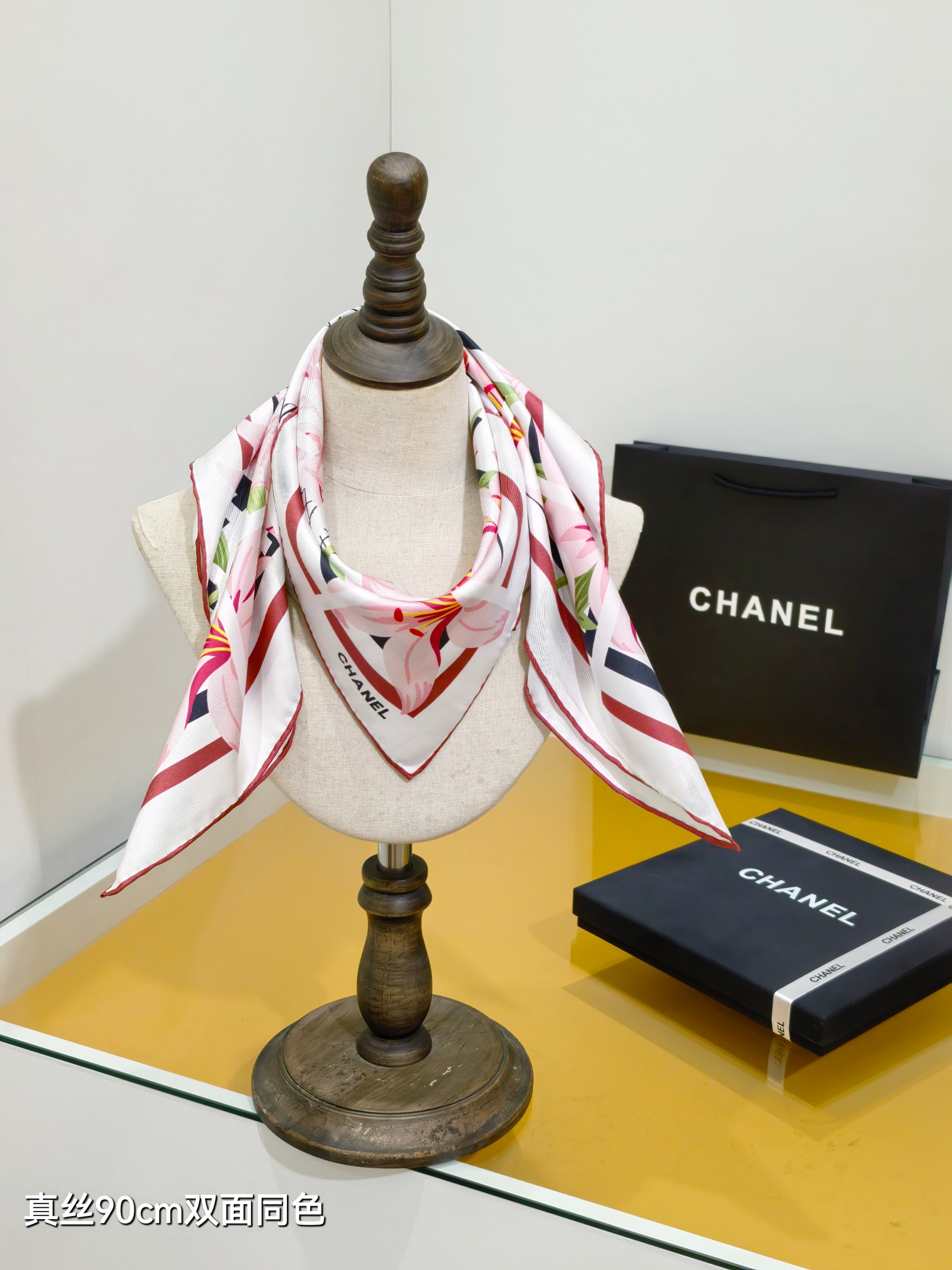 Cheap Chanel Scarf in 218288, $55 USD- [IB218288] - Replica Chanel Scarf