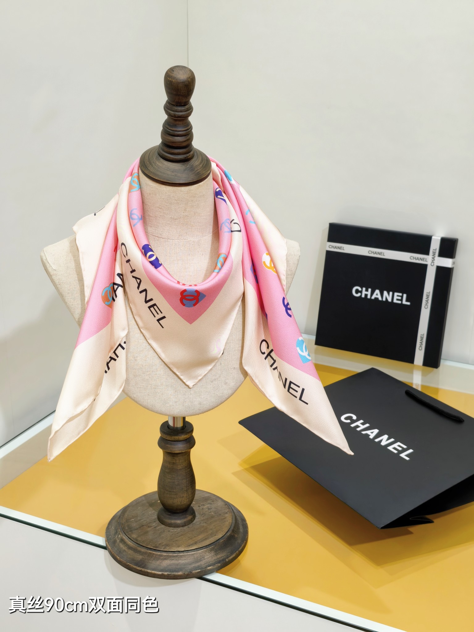 Cheap Chanel Scarf in 218289, $55 USD- [IB218289] - Replica Chanel Scarf