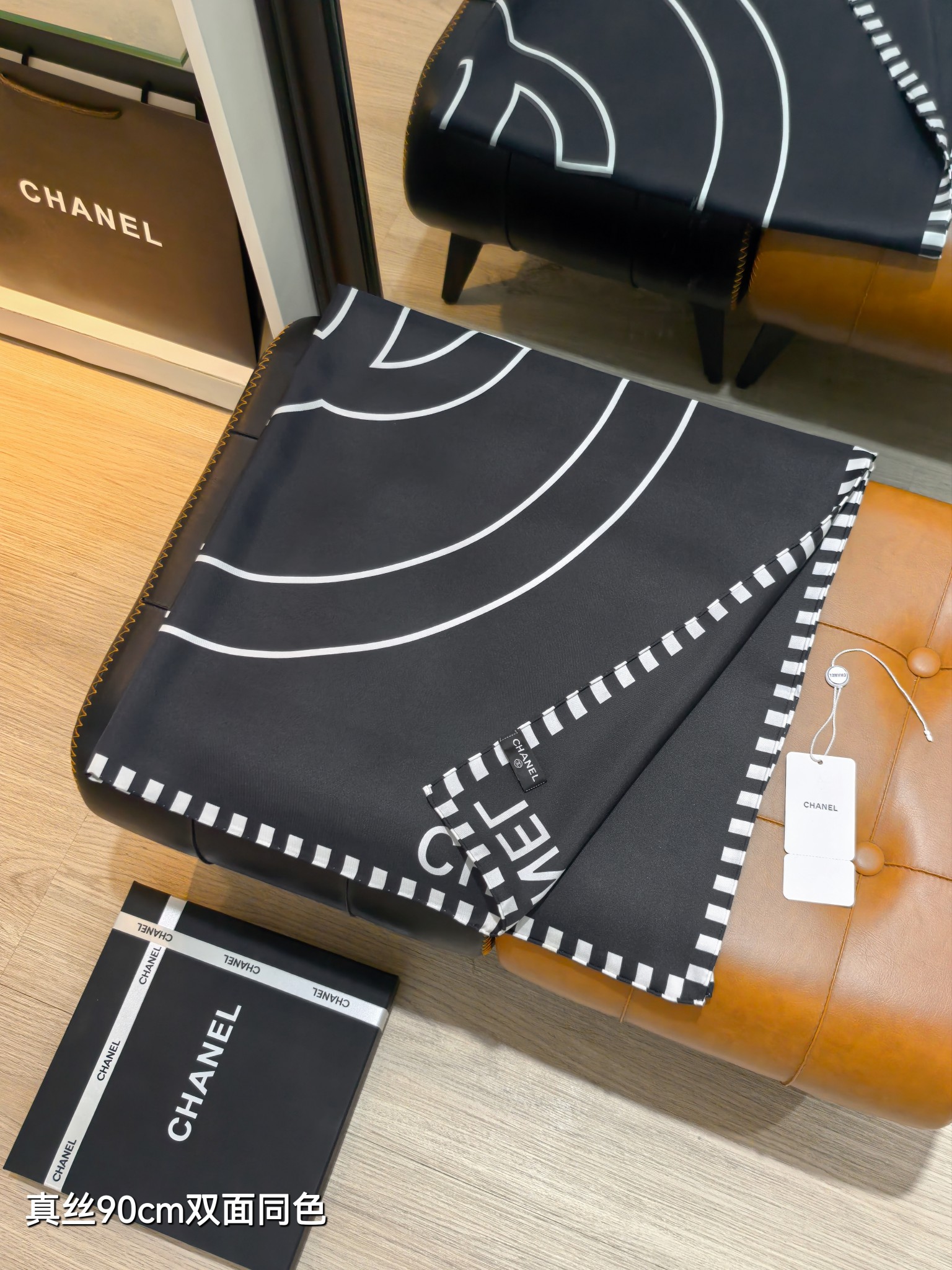 Cheap Chanel Scarf in 218290, $55 USD- [IB218290] - Replica Chanel Scarf