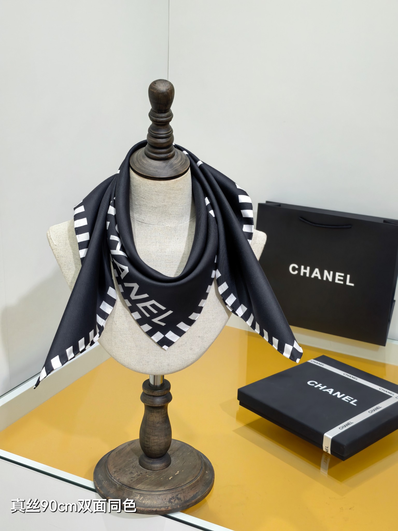 Cheap Chanel Scarf in 218290, $55 USD- [IB218290] - Replica Chanel Scarf