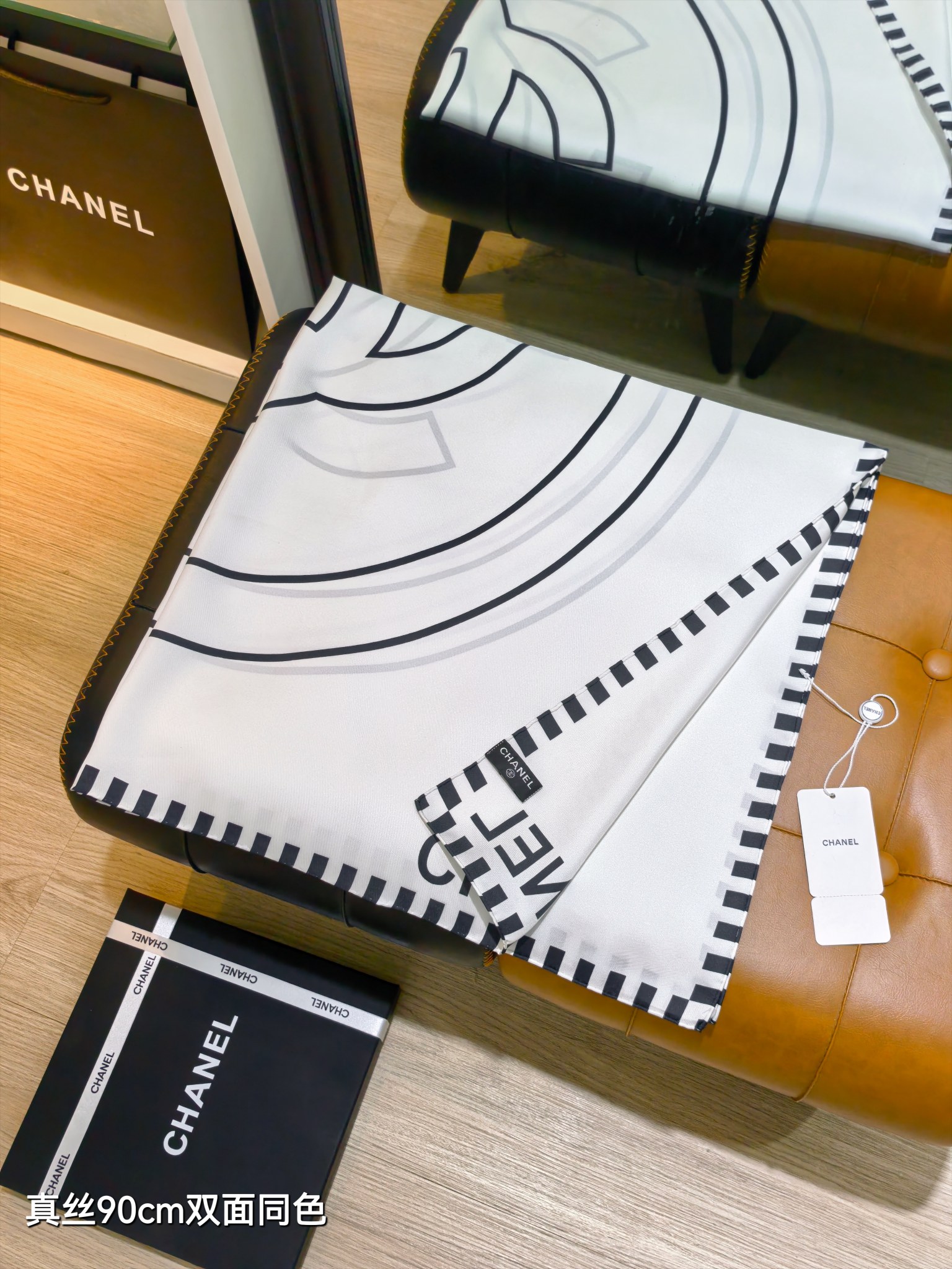 Cheap Chanel Scarf in 218291, $55 USD- [IB218291] - Replica Chanel Scarf
