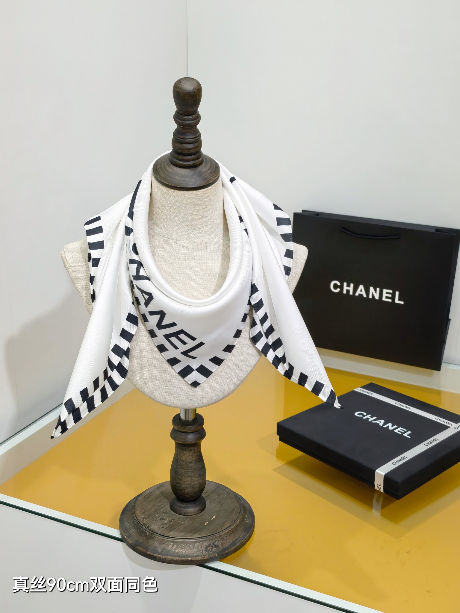 Cheap Chanel Scarf in 218291, $55 USD- [IB218291] - Replica Chanel Scarf