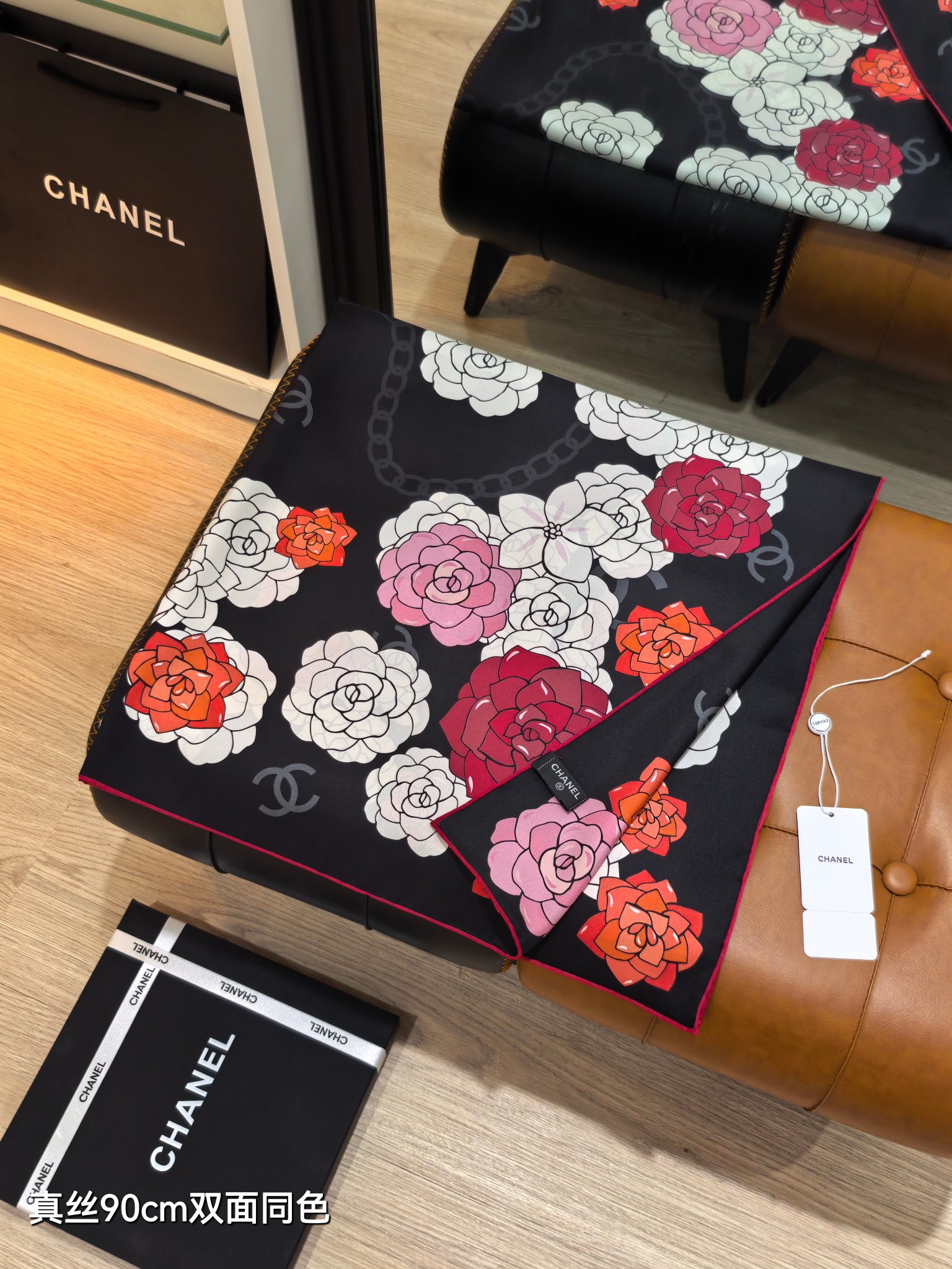 Cheap Chanel Scarf in 218292, $55 USD- [IB218292] - Replica Chanel Scarf