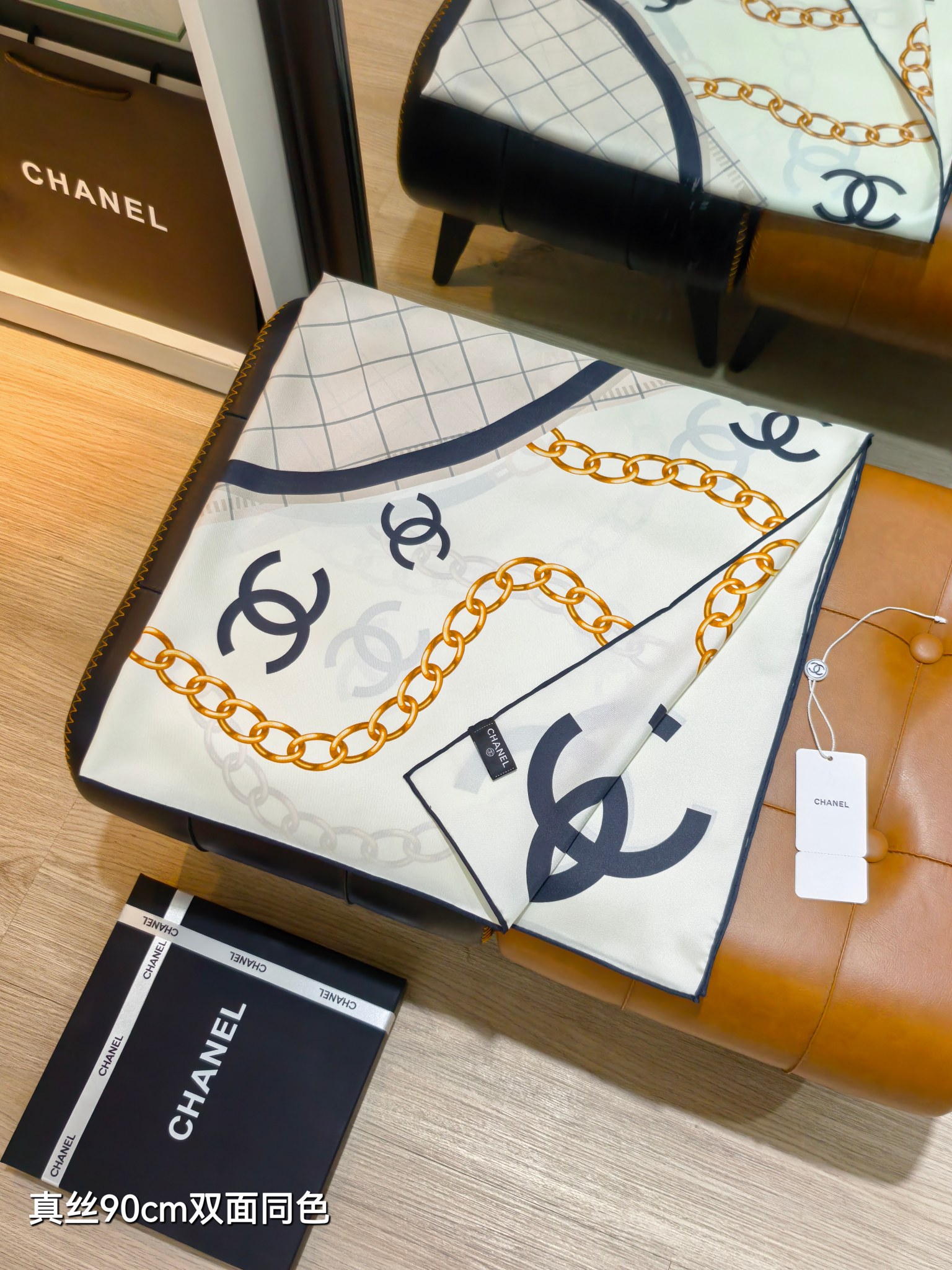 Cheap Chanel Scarf in 218293, $55 USD- [IB218293] - Replica Chanel Scarf