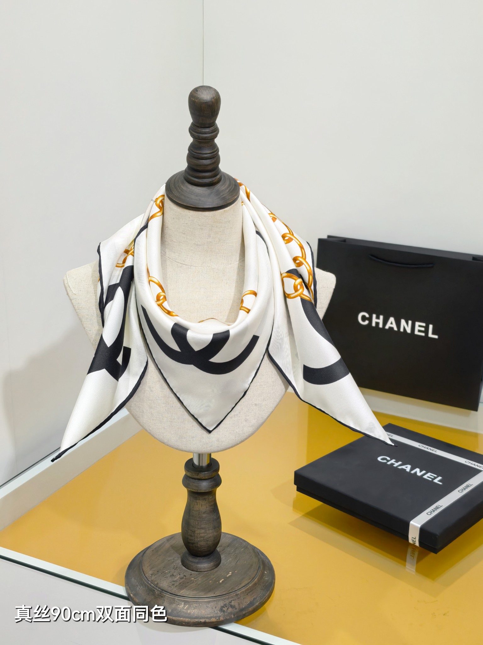 Cheap Chanel Scarf in 218293, $55 USD- [IB218293] - Replica Chanel Scarf