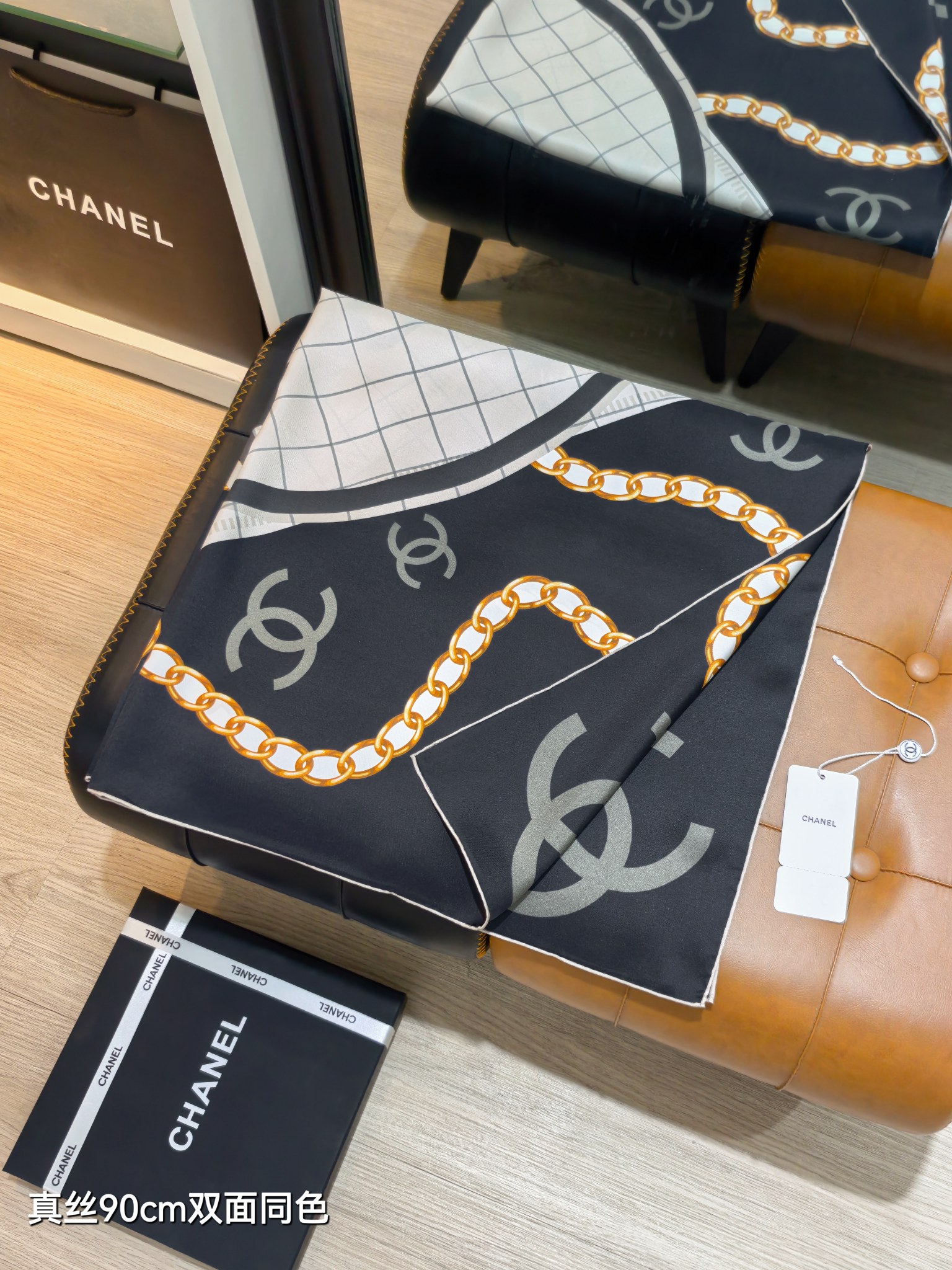 Cheap Chanel Scarf in 218294, $55 USD- [IB218294] - Replica Chanel Scarf