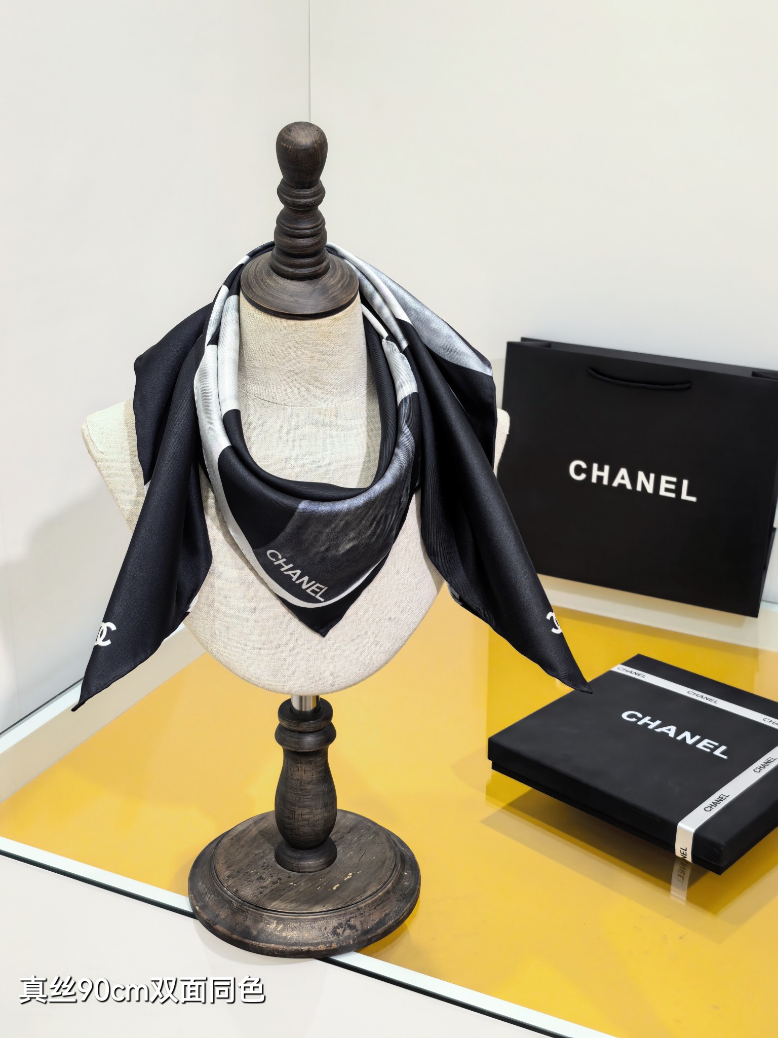 Cheap Chanel Scarf in 218295, $55 USD- [IB218295] - Replica Chanel Scarf
