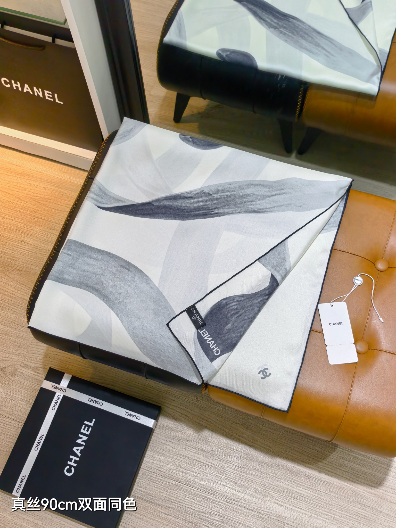 Cheap Chanel Scarf in 218296, $55 USD- [IB218296] - Replica Chanel Scarf