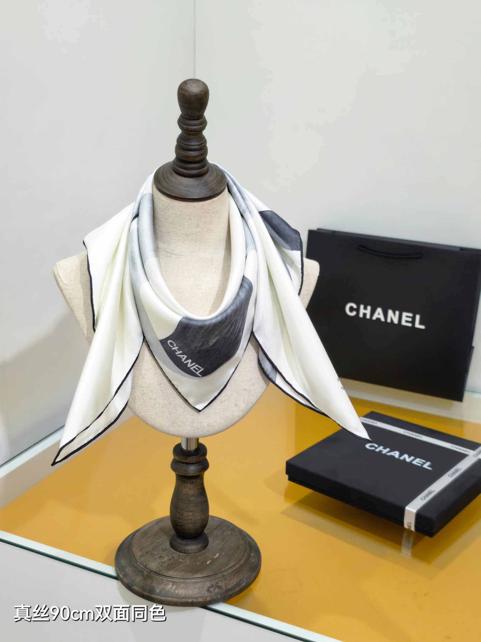 Cheap Chanel Scarf in 218296, $55 USD- [IB218296] - Replica Chanel Scarf
