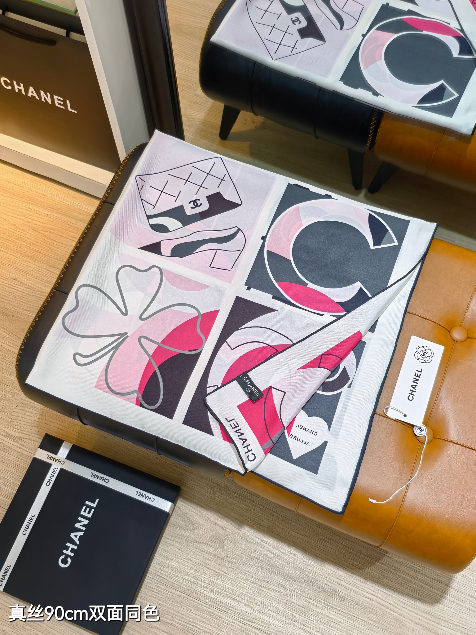 Cheap Chanel Scarf in 218298, $55 USD- [IB218298] - Replica Chanel Scarf