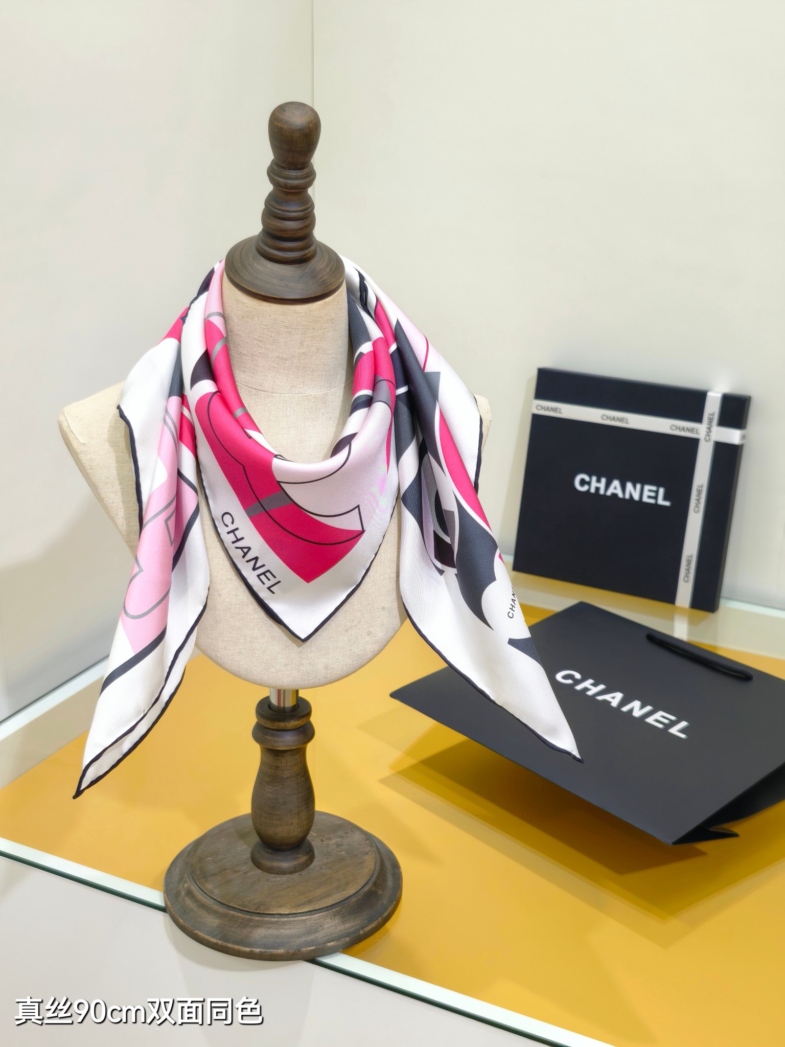 Cheap Chanel Scarf in 218298, $55 USD- [IB218298] - Replica Chanel Scarf