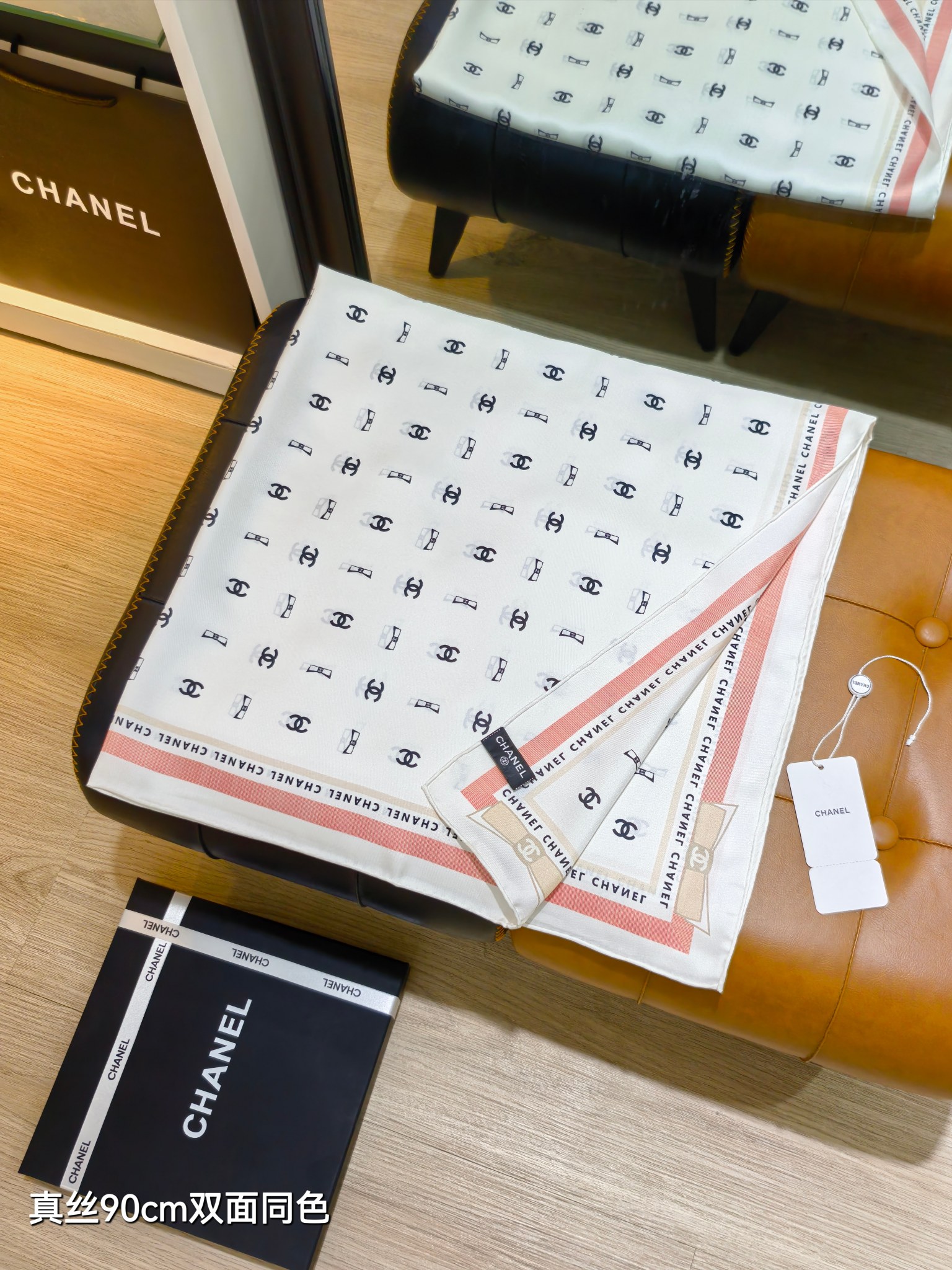 Cheap Chanel Scarf in 218301, $55 USD- [IB218301] - Replica Chanel Scarf
