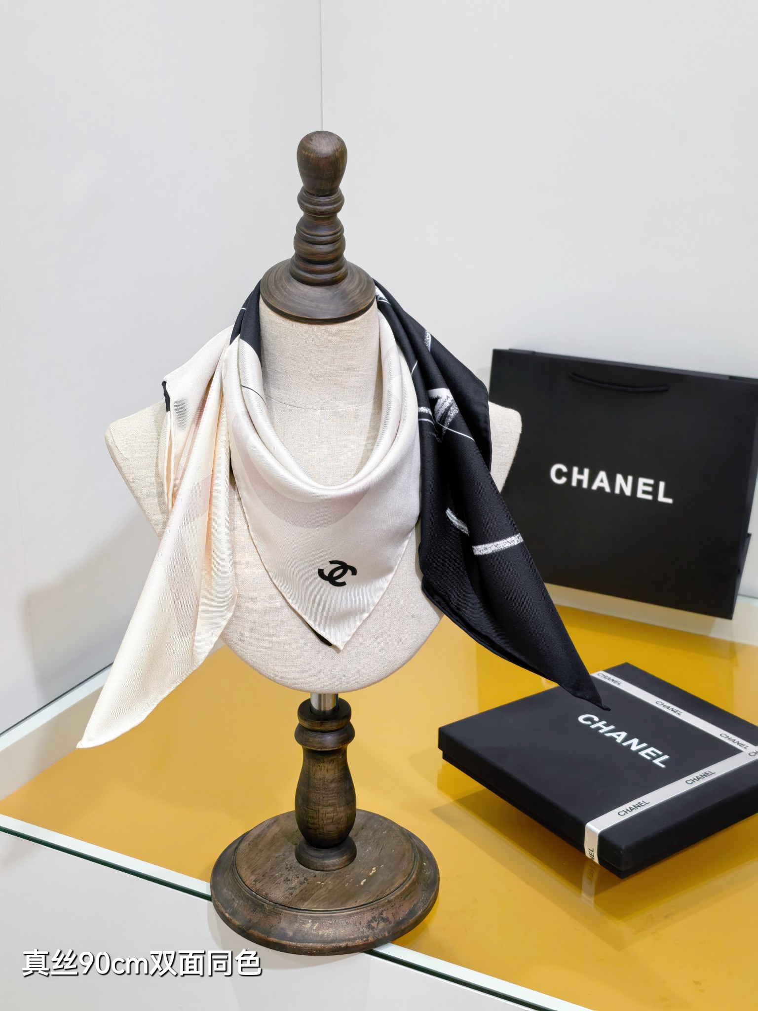 Cheap Chanel Scarf in 218302, $55 USD- [IB218302] - Replica Chanel Scarf