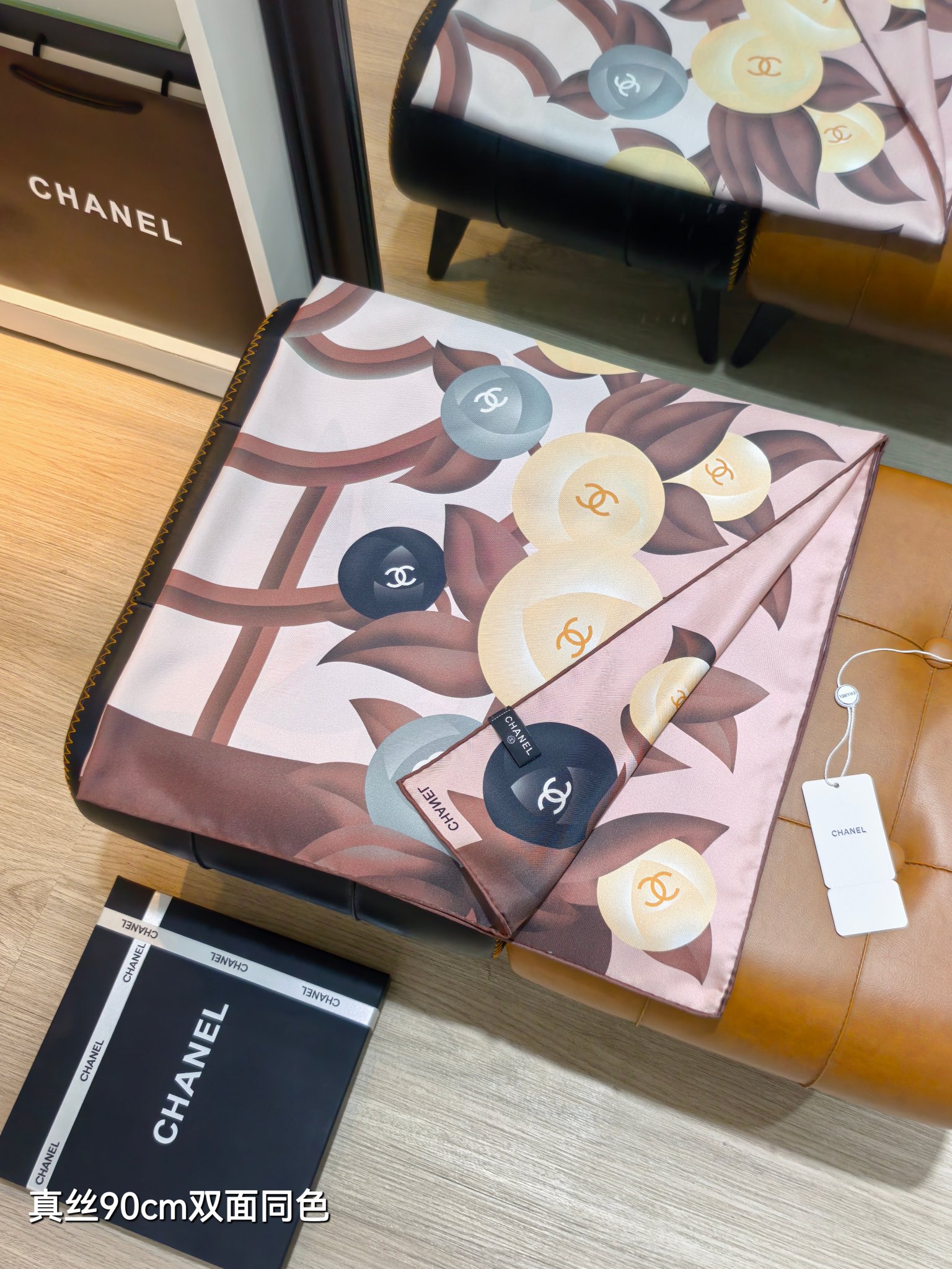 Cheap Chanel Scarf in 218303, $55 USD- [IB218303] - Replica Chanel Scarf