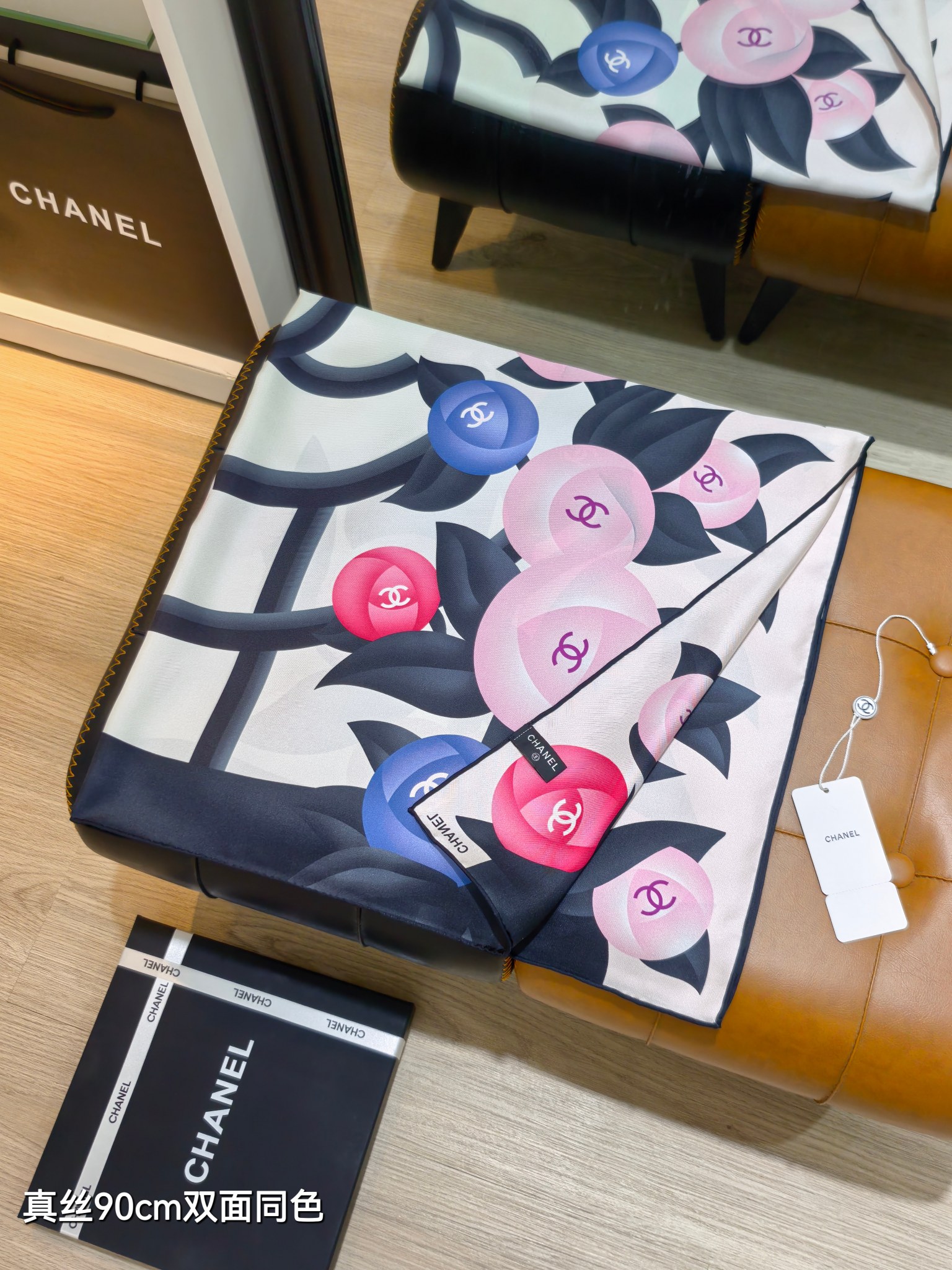 Cheap Chanel Scarf in 218305, $55 USD- [IB218305] - Replica Chanel Scarf