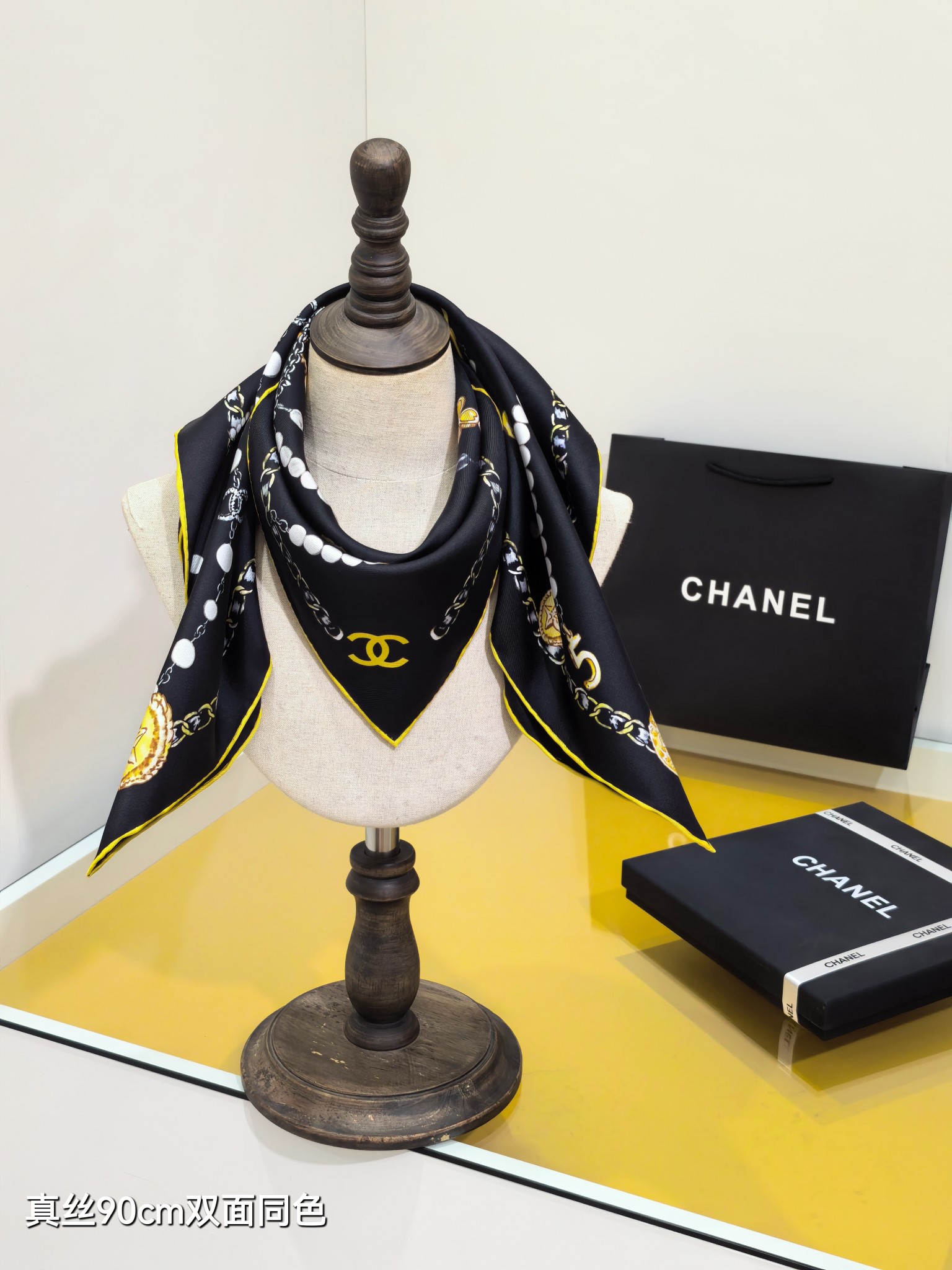 Cheap Chanel Scarf in 218306, $55 USD- [IB218306] - Replica Chanel Scarf