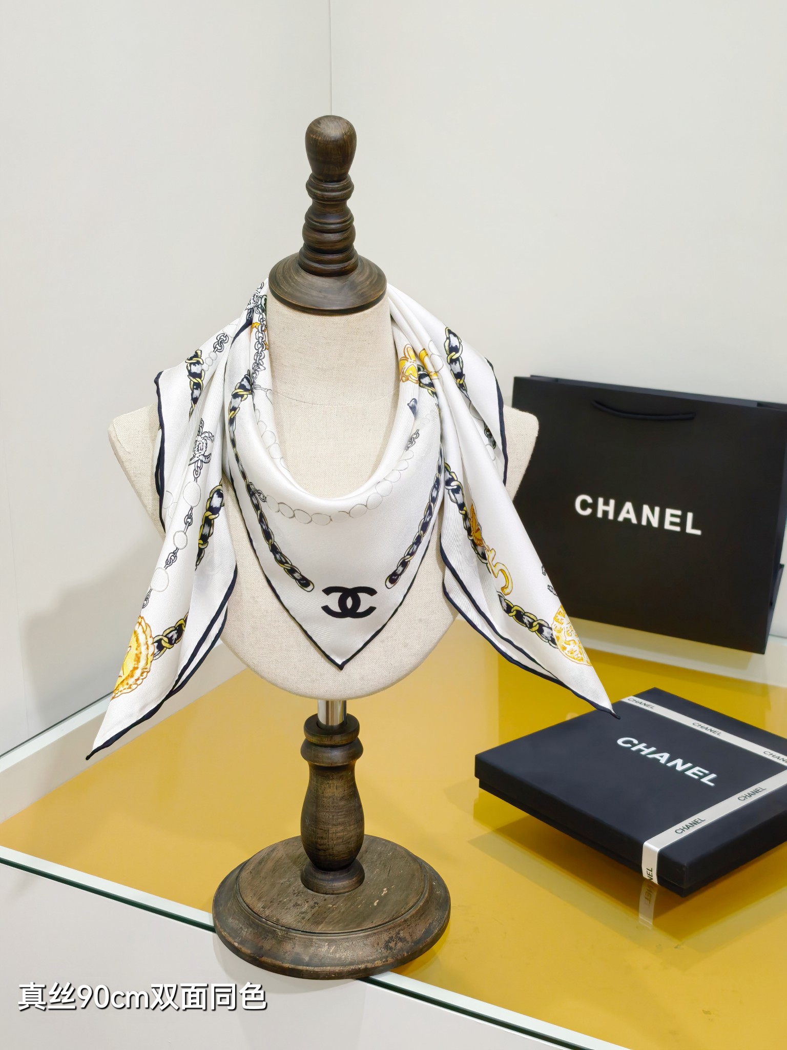 Cheap Chanel Scarf in 218307, $55 USD- [IB218307] - Replica Chanel Scarf