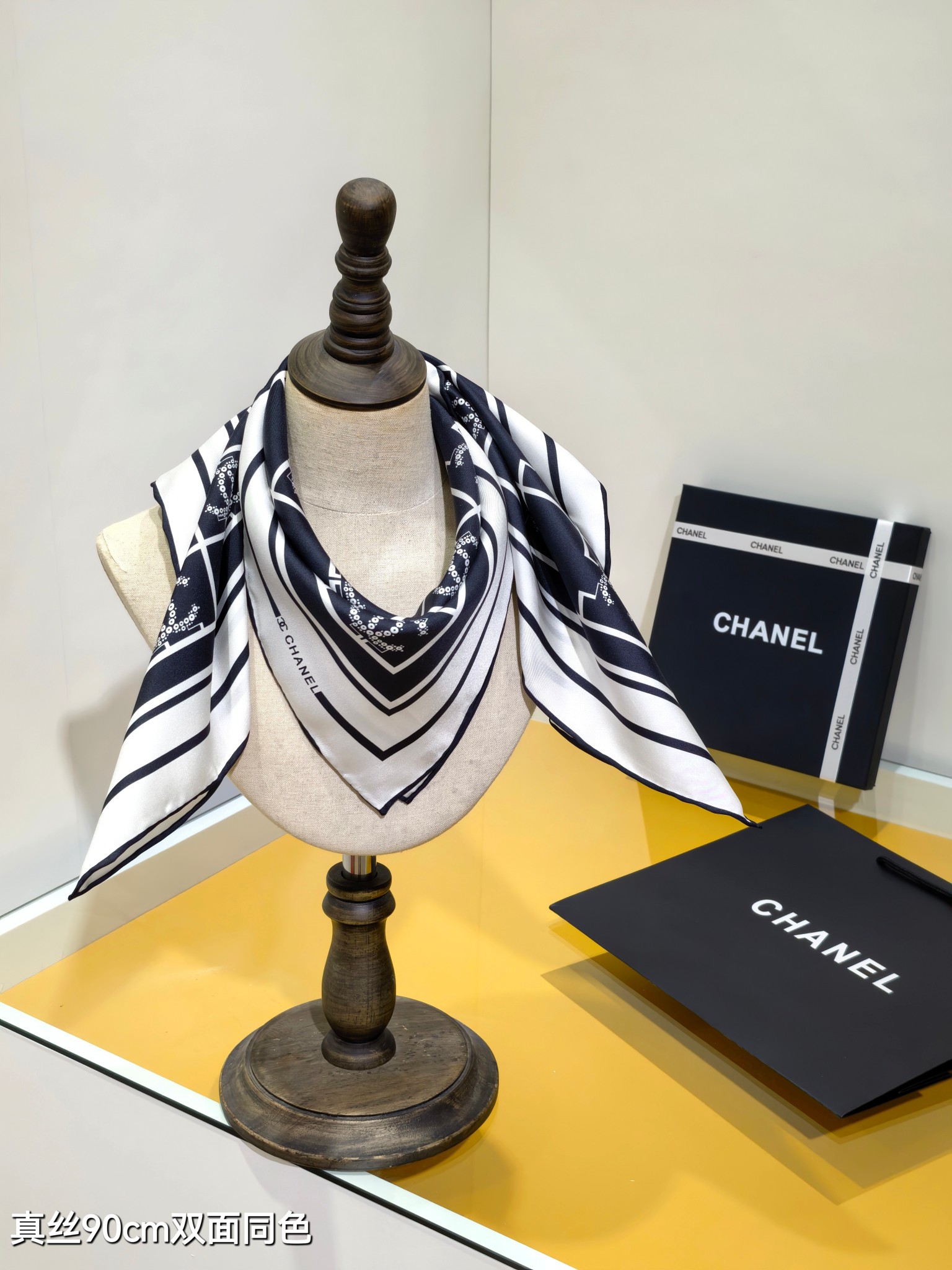 Cheap Chanel Scarf in 218308, $55 USD- [IB218308] - Replica Chanel Scarf