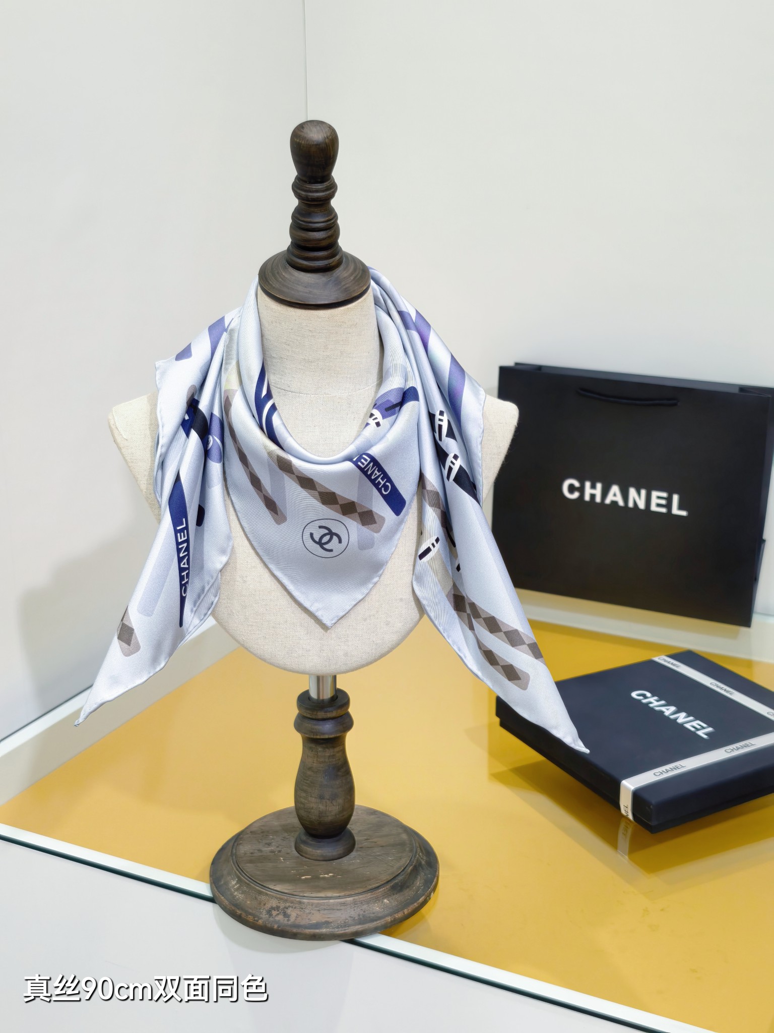 Cheap Chanel Scarf in 218313, $55 USD- [IB218313] - Replica Chanel Scarf