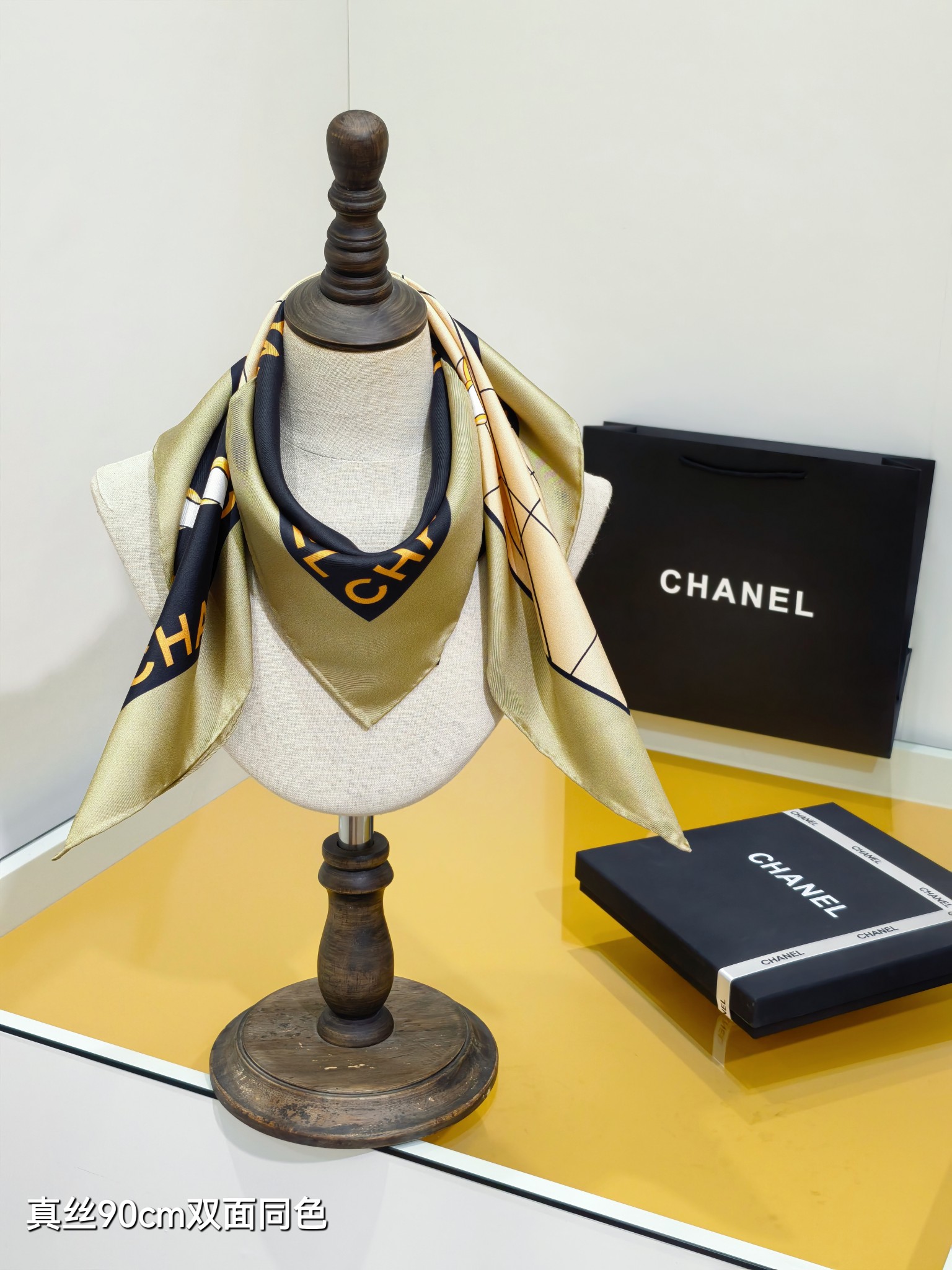 Cheap Chanel Scarf in 218314, $55 USD- [IB218314] - Replica Chanel Scarf