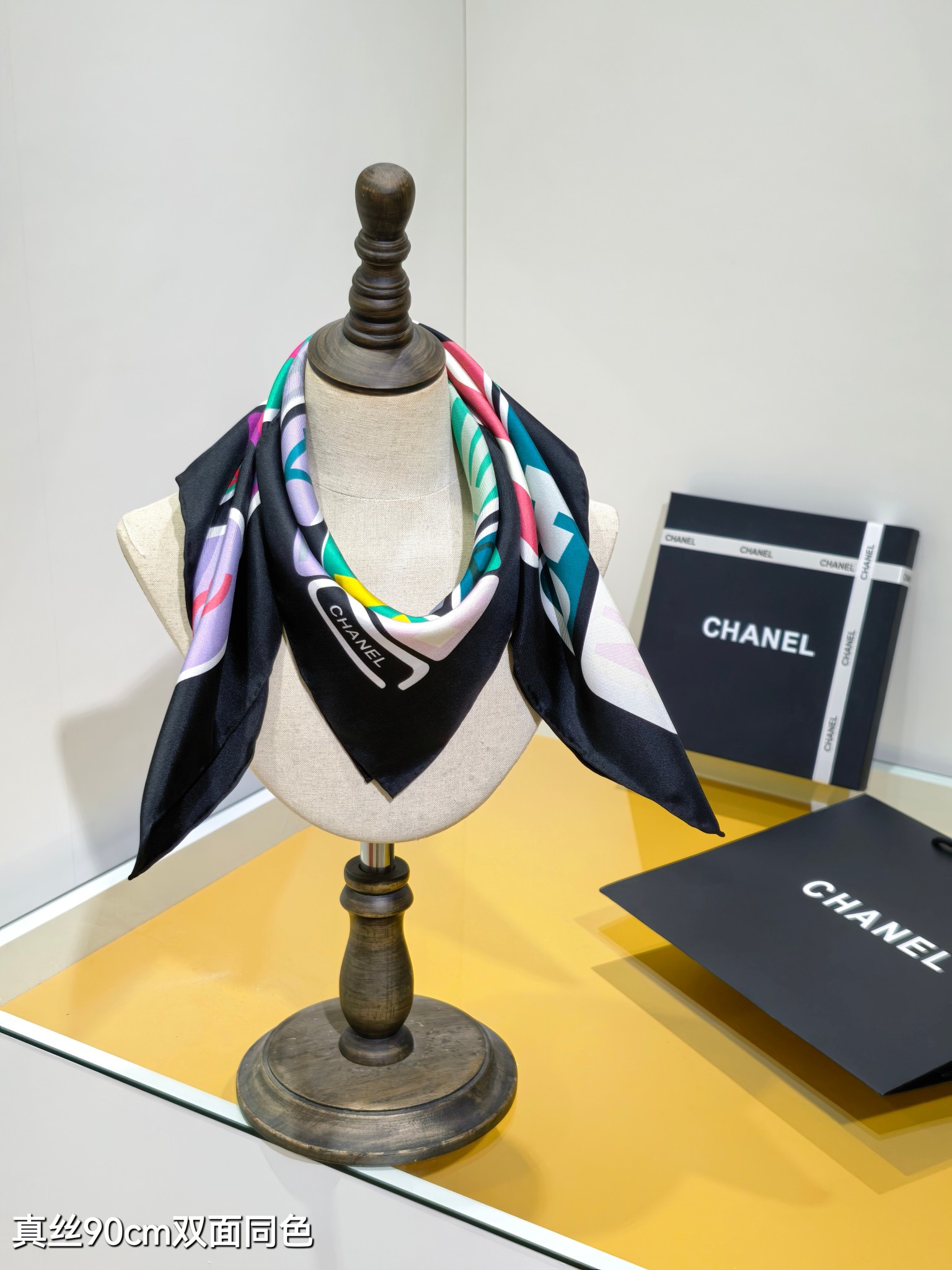 Cheap Chanel Scarf in 218315, $55 USD- [IB218315] - Replica Chanel Scarf