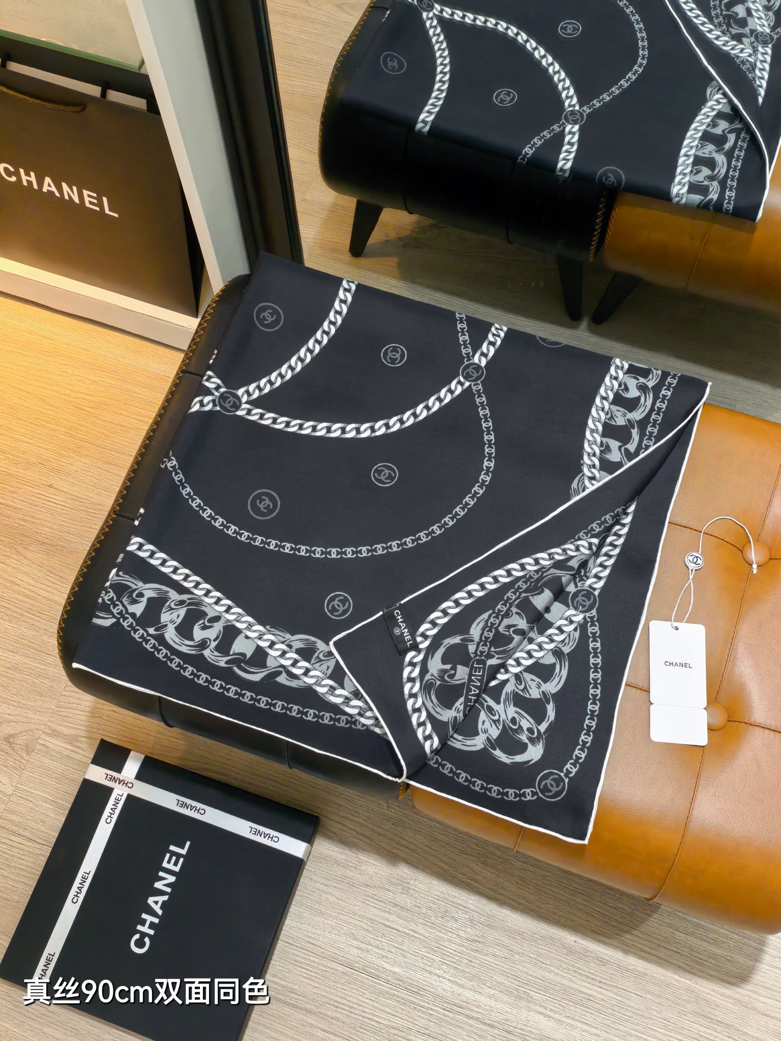 Cheap Chanel Scarf in 218316, $55 USD- [IB218316] - Replica Chanel Scarf