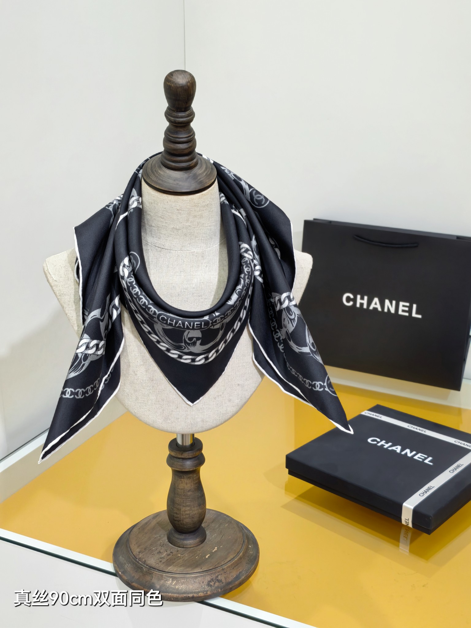 Cheap Chanel Scarf in 218316, $55 USD- [IB218316] - Replica Chanel Scarf