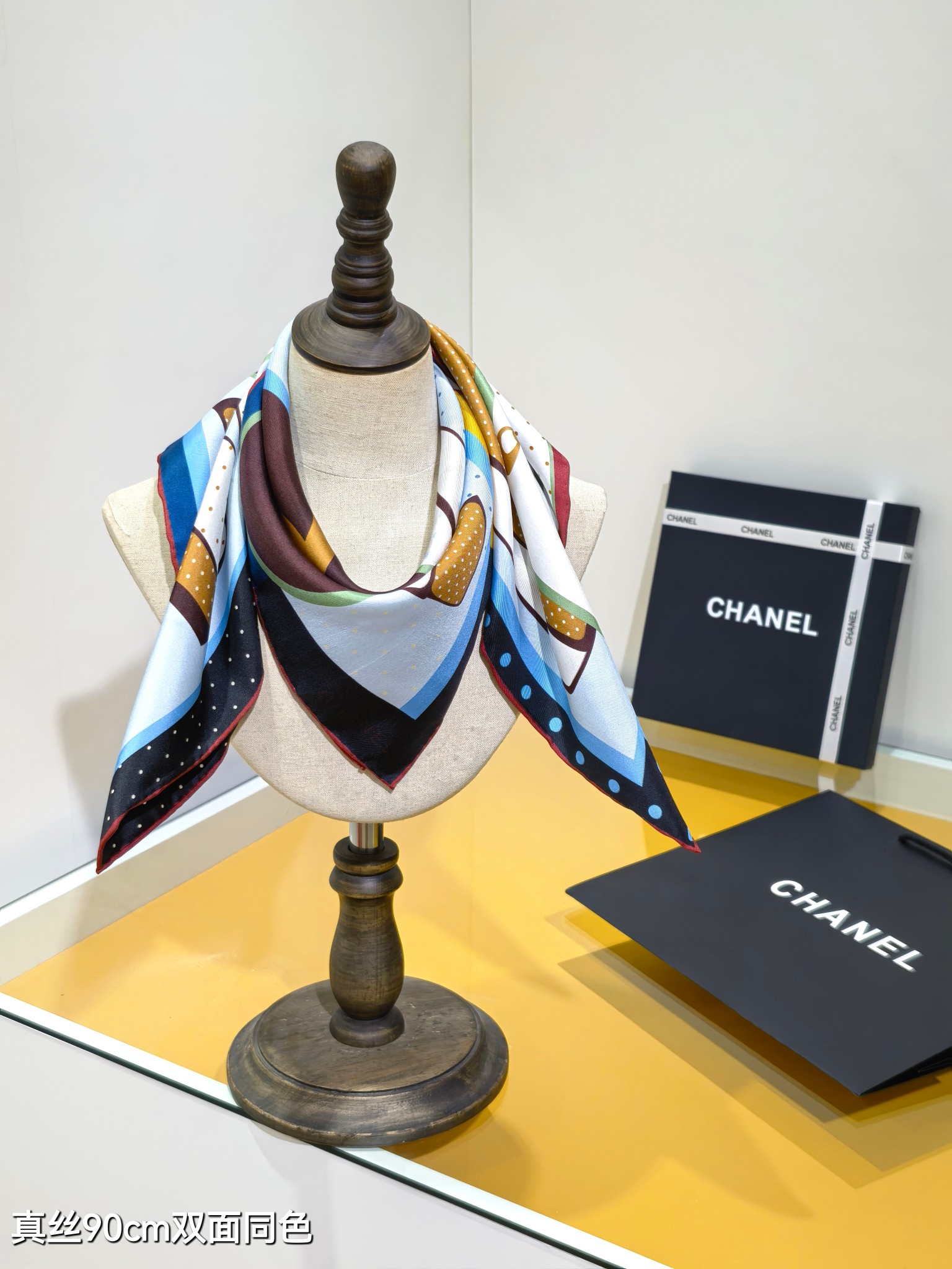 Cheap Chanel Scarf in 218320, $55 USD- [IB218320] - Replica Chanel Scarf