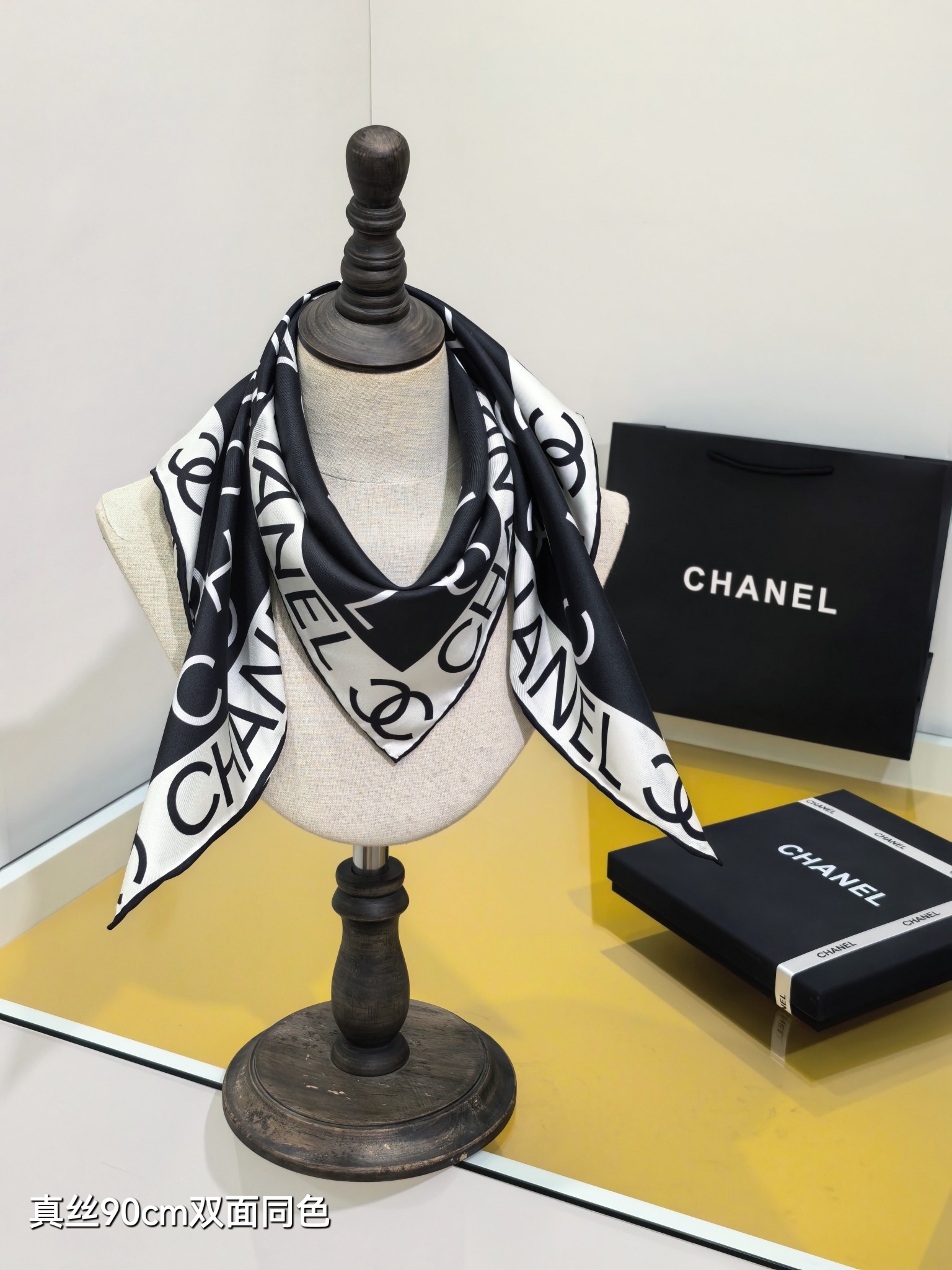 Cheap Chanel Scarf in 218322, $55 USD- [IB218322] - Replica Chanel Scarf