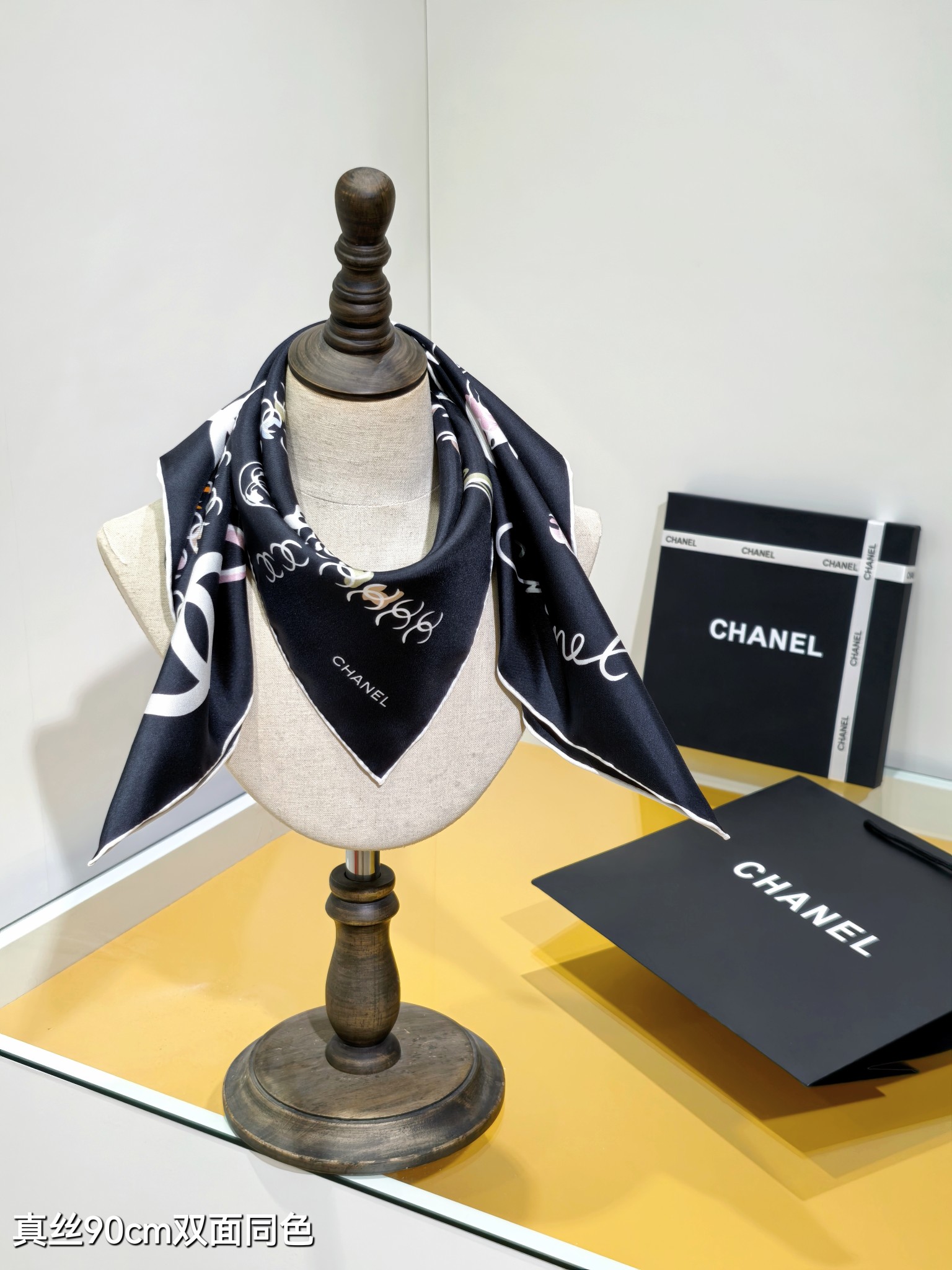 Cheap Chanel Scarf in 218324, $55 USD- [IB218324] - Replica Chanel Scarf
