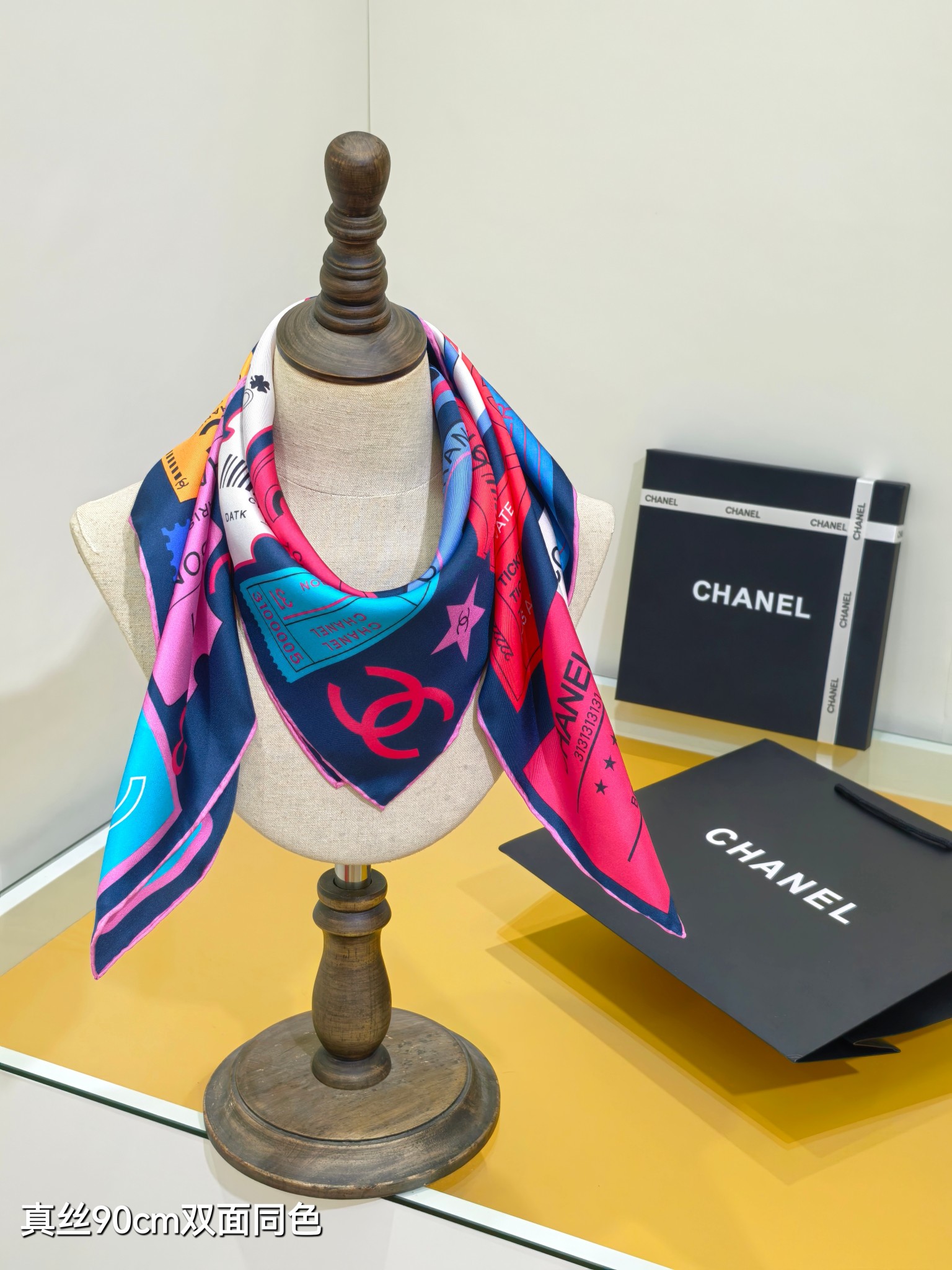 Cheap Chanel Scarf in 218330, $55 USD- [IB218330] - Replica Chanel Scarf
