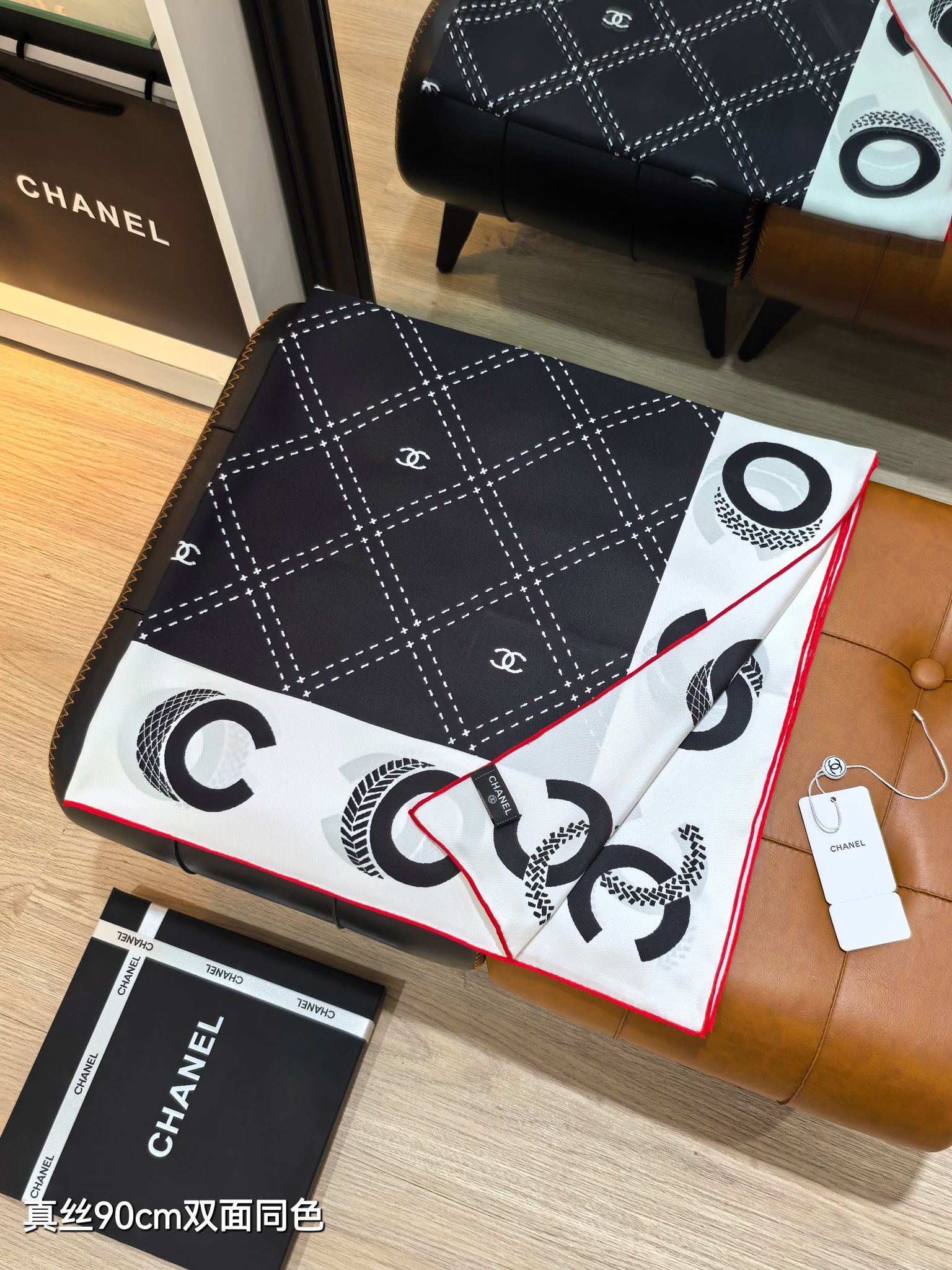 Cheap Chanel Scarf in 218331, $55 USD- [IB218331] - Replica Chanel Scarf