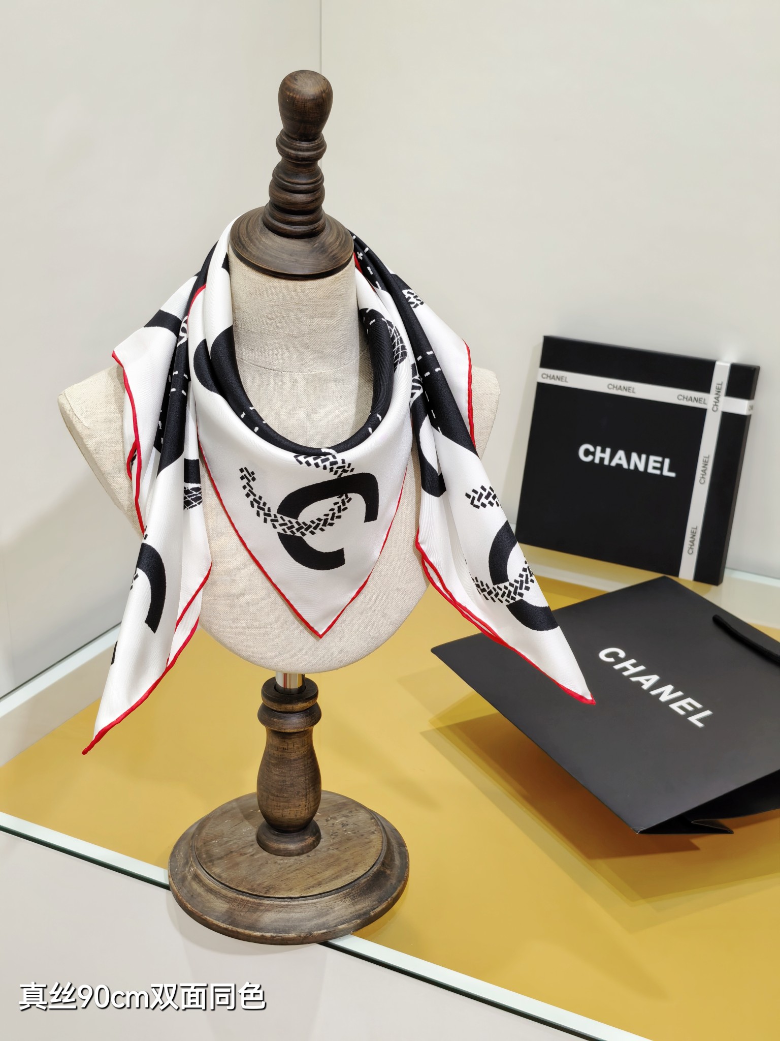 Cheap Chanel Scarf in 218331, $55 USD- [IB218331] - Replica Chanel Scarf