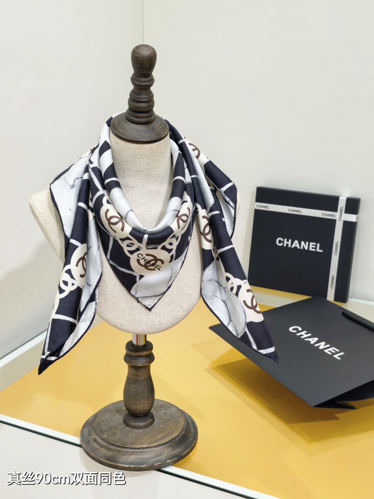 Cheap Chanel Scarf in 218334, $55 USD- [IB218334] - Replica Chanel Scarf